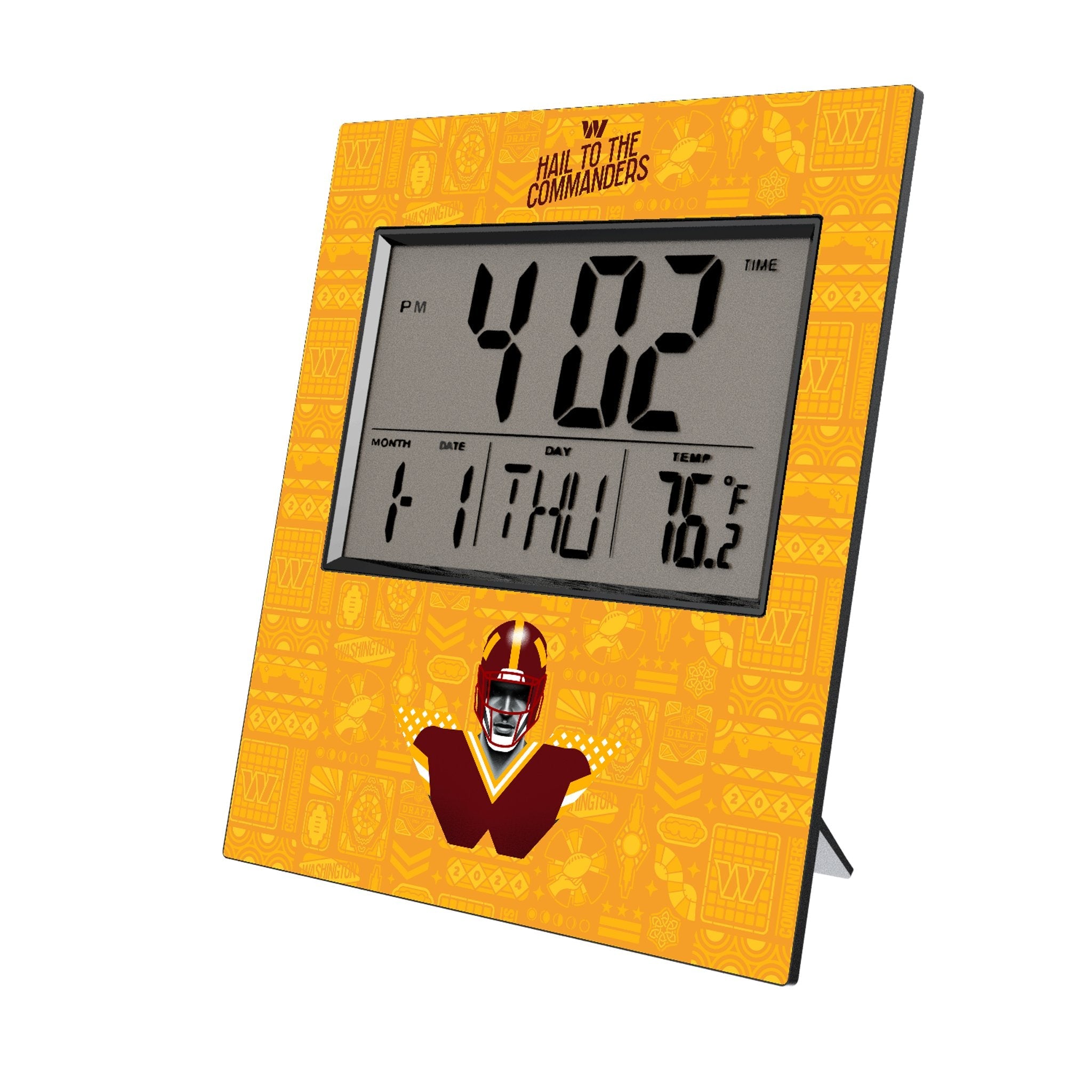 Washington Commanders 2024 Edition Wall Clock 1