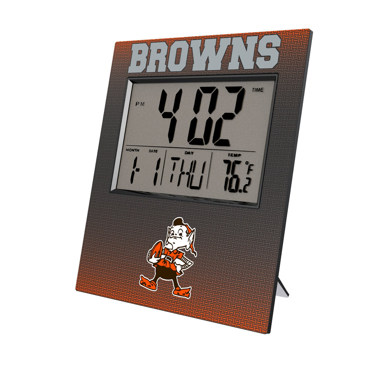Cleveland Browns Historic Collection Linen Wall Clock 1