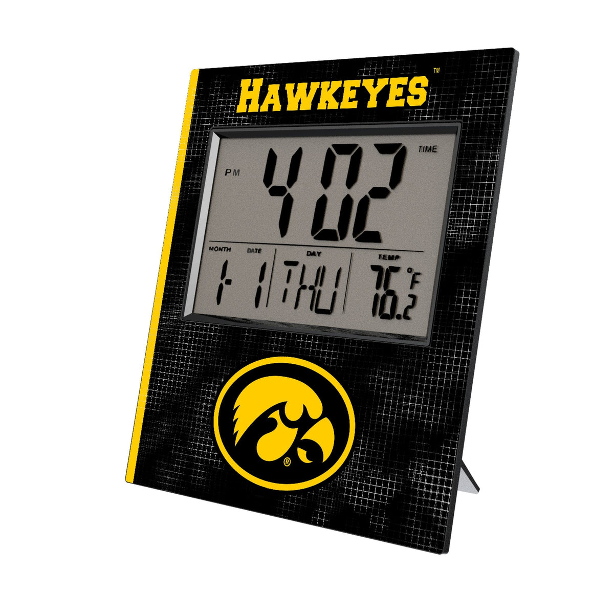 University of Iowa Hawkeyes Hatch Wall Clock 1