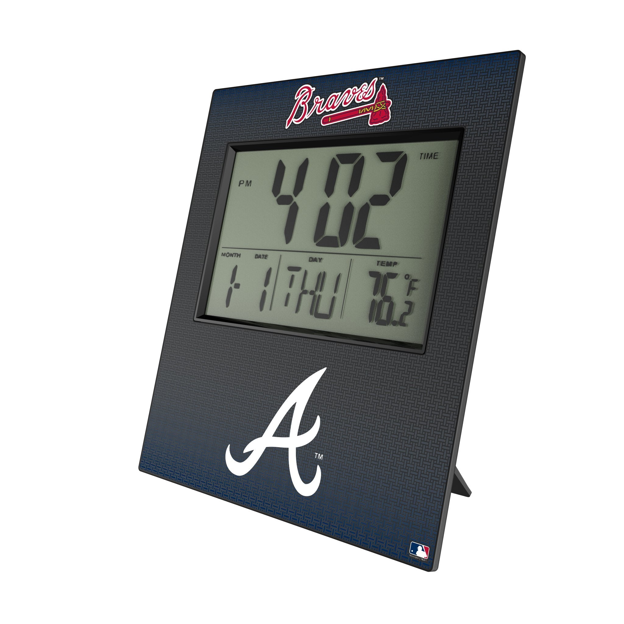 Atlanta Braves Linen Wall Clock 1