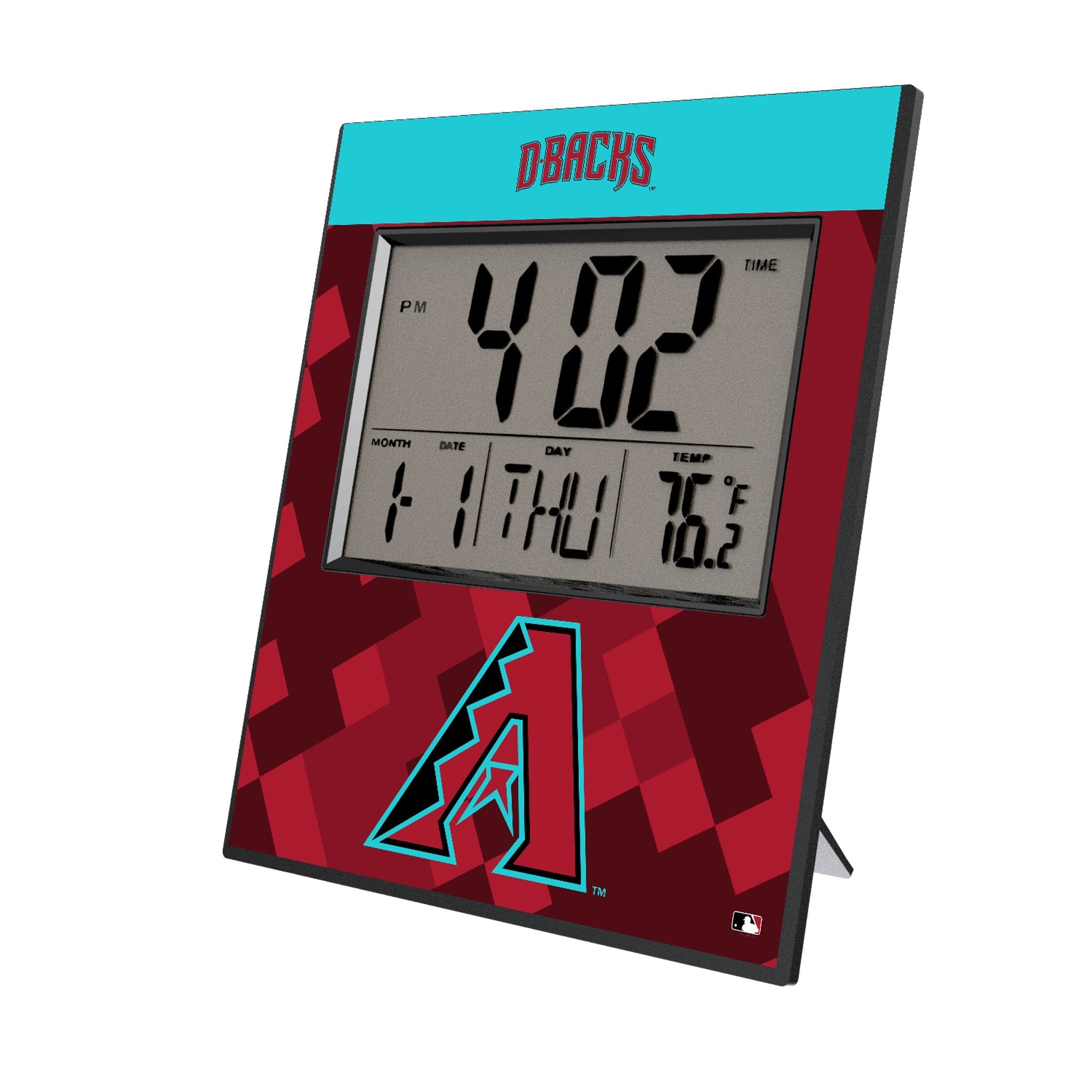 Arizona Diamondbacks Color Block Wall Clock 1