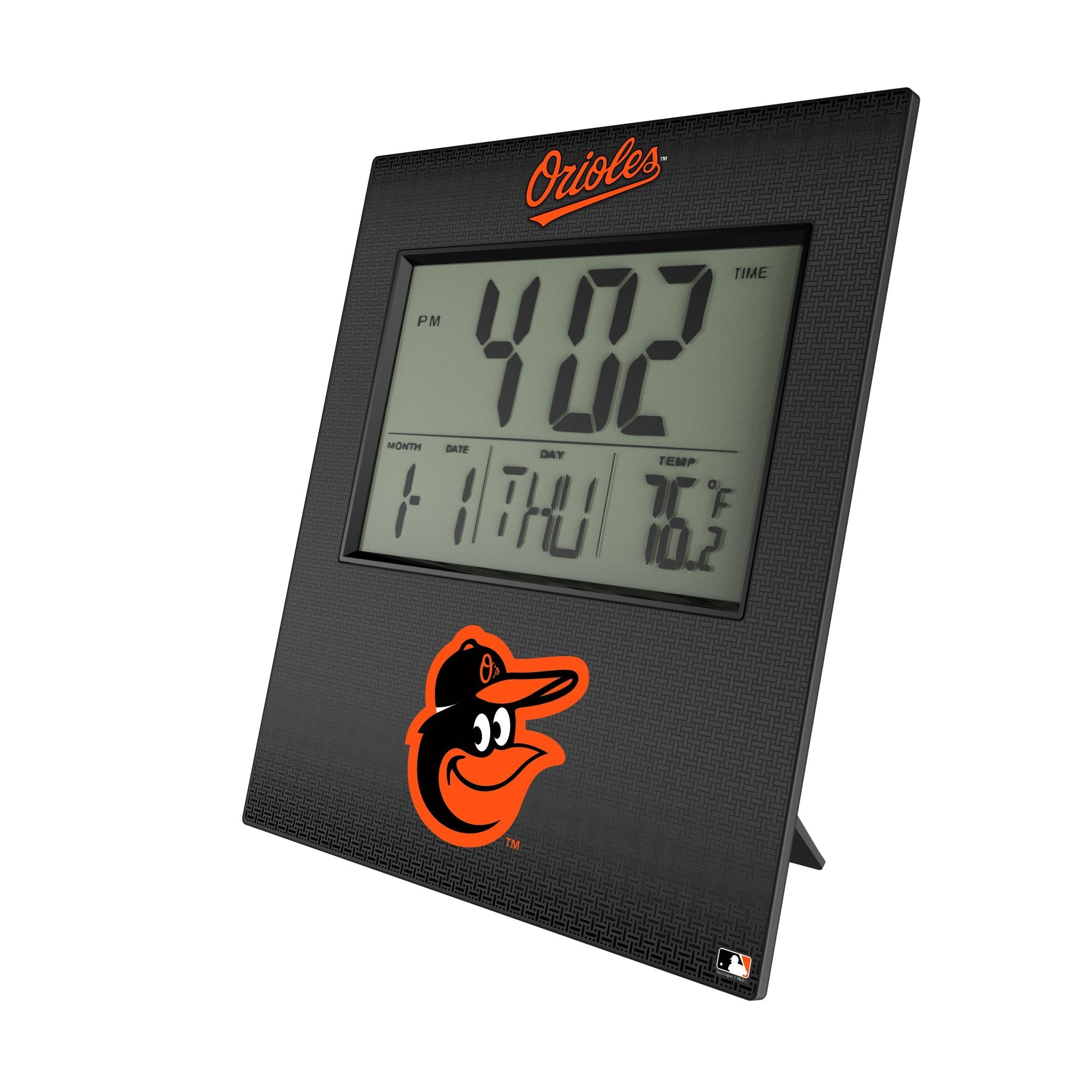 Baltimore Orioles Linen Wall Clock