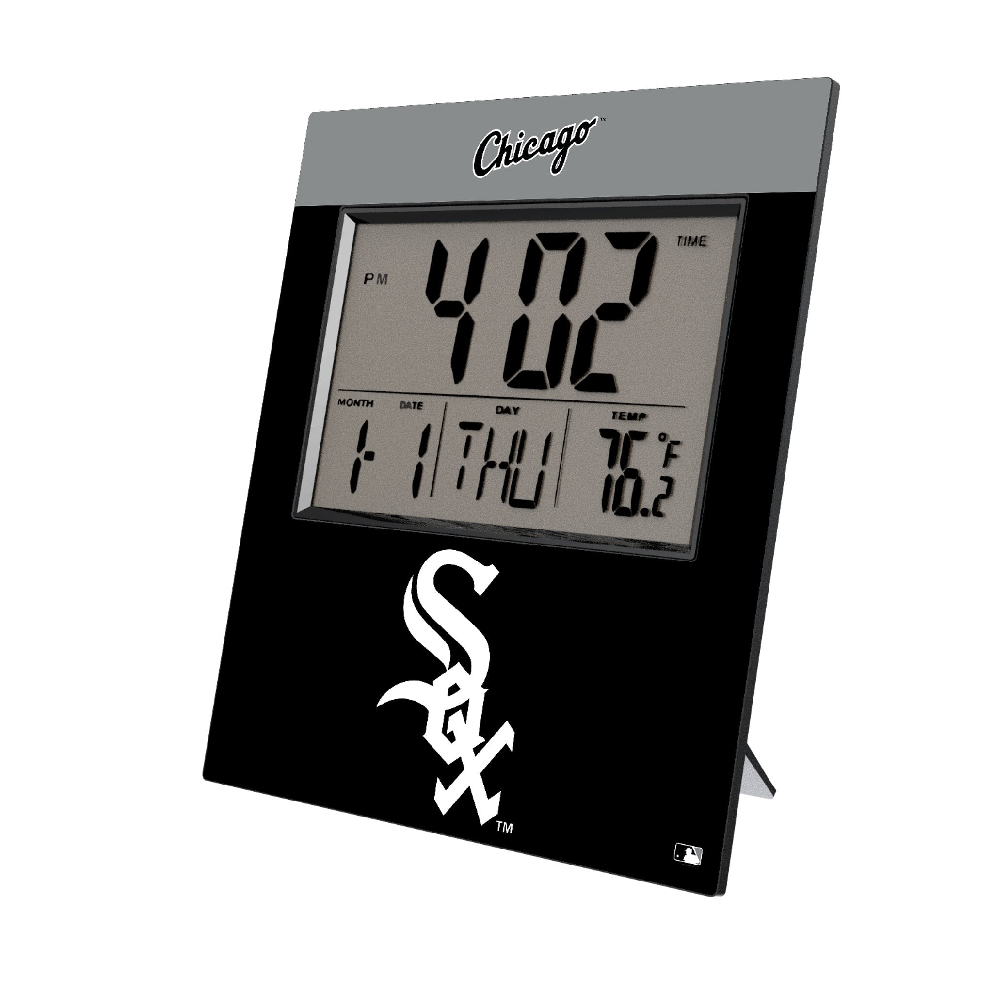 Chicago White Sox Color Block Wall Clock 1
