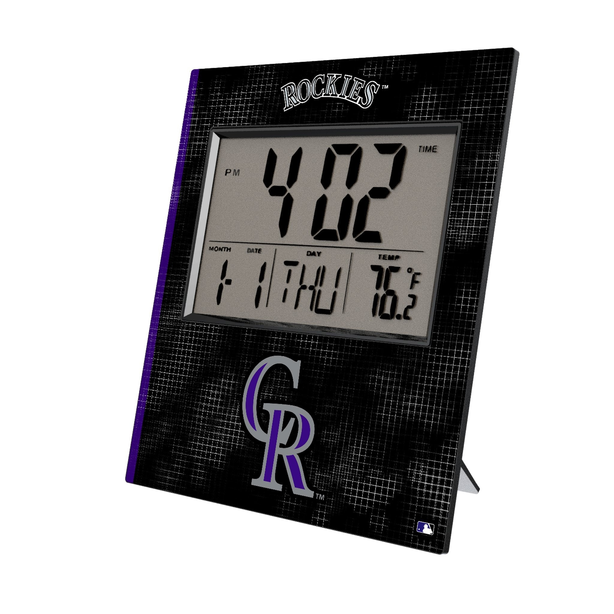 Colorado Rockies Hatch Wall Clock 1