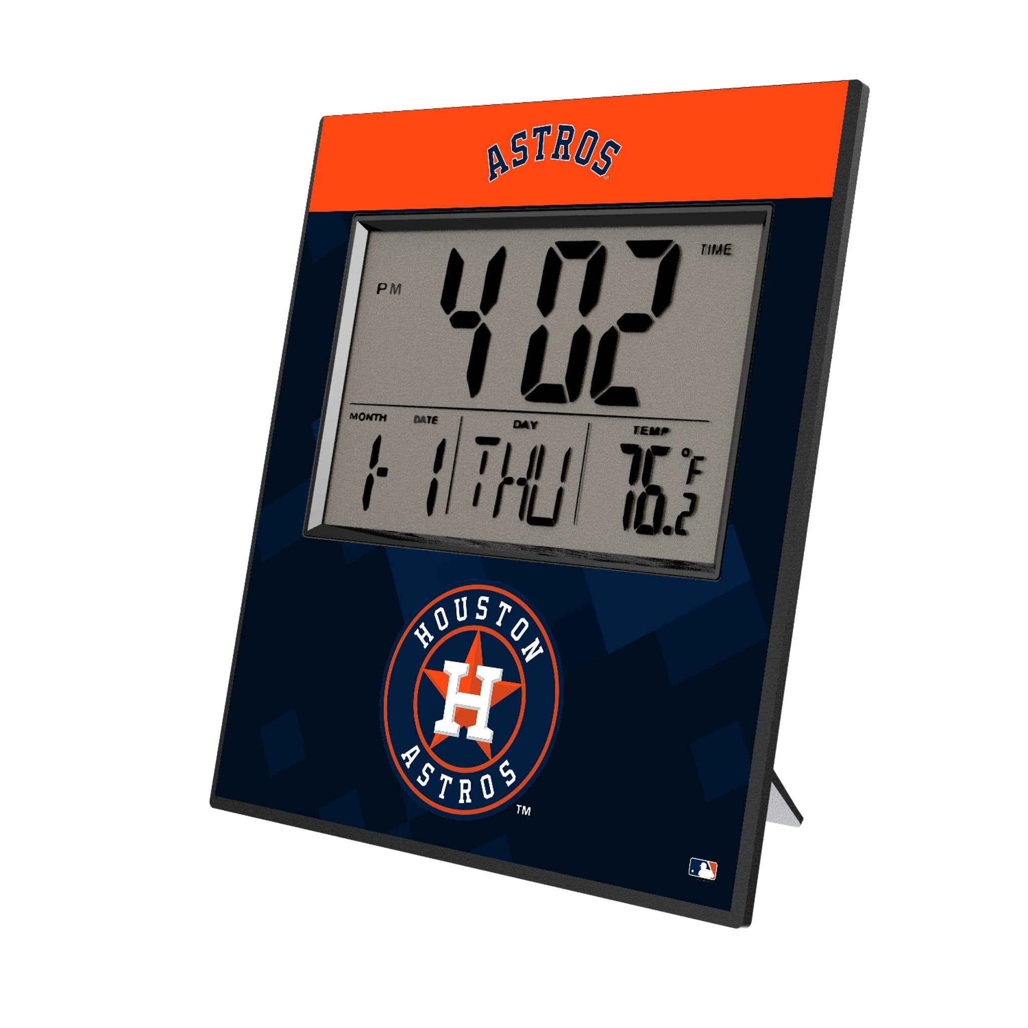 Houston Astros Color Block Wall Clock 1