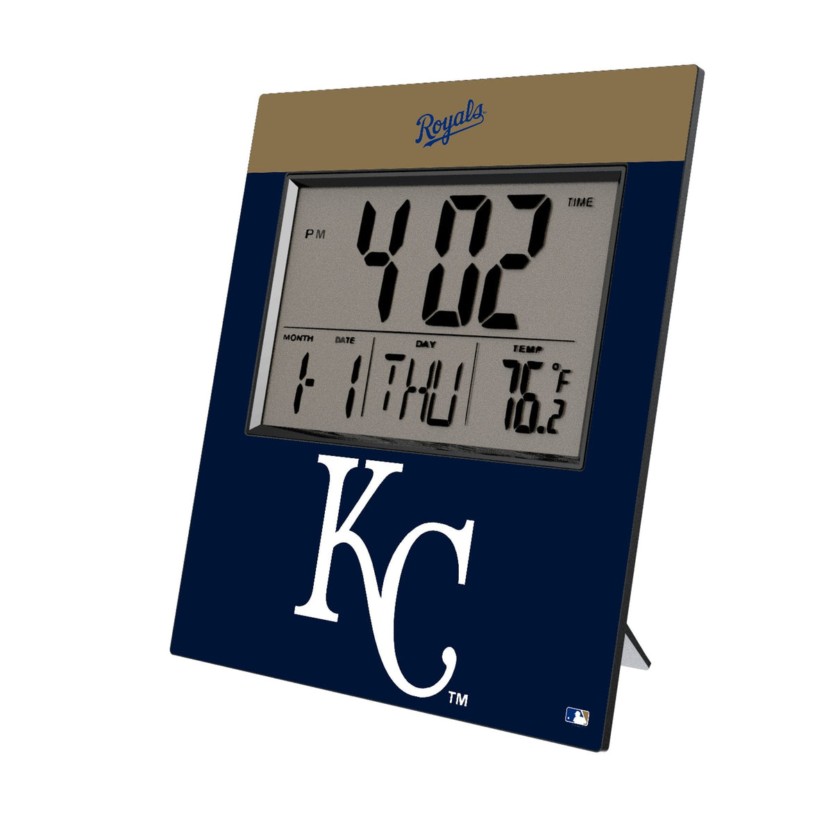 Kansas City Royals Color Block Wall Clock 1
