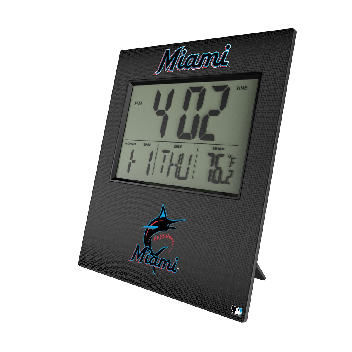 Miami Marlins Linen Wall Clock 1