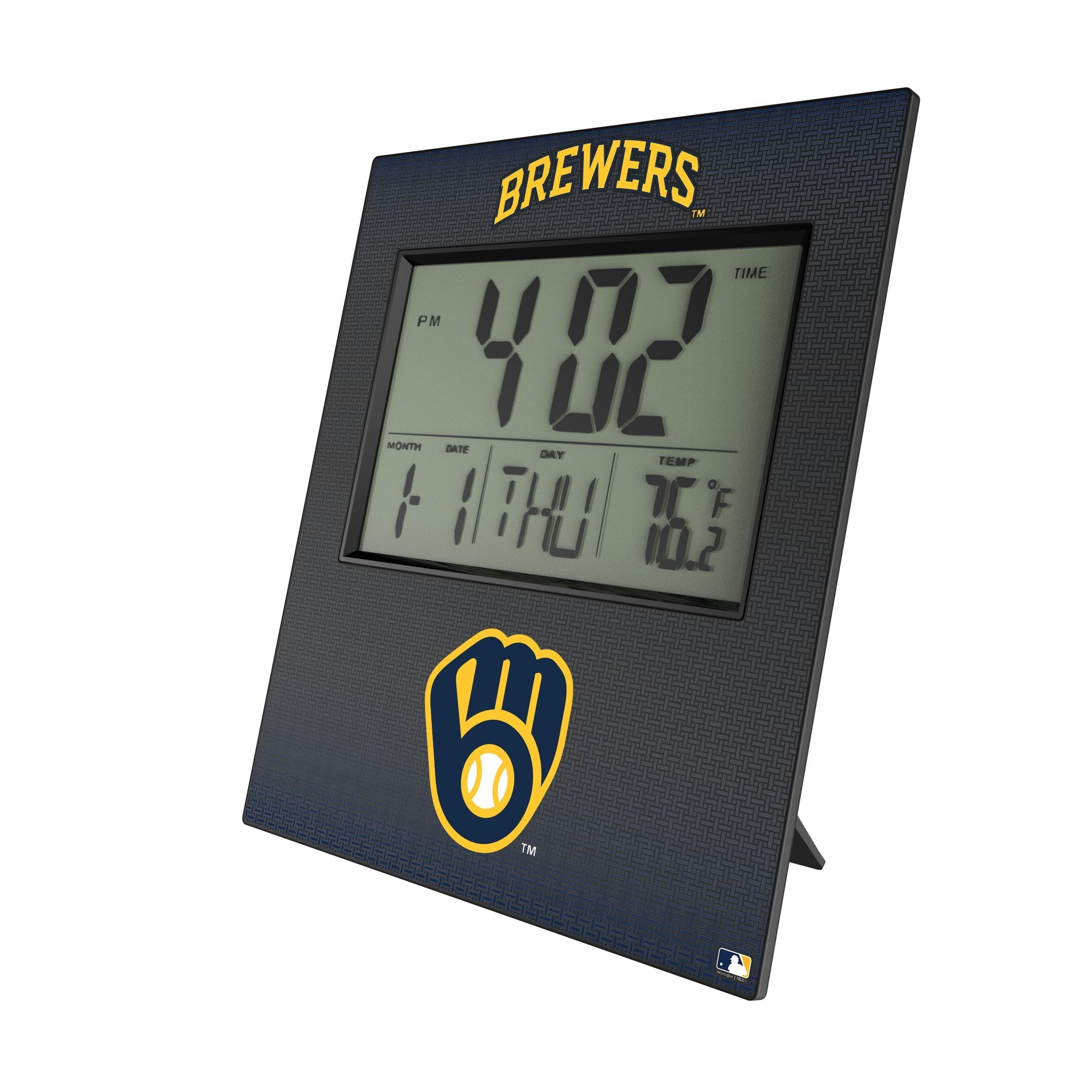 Milwaukee Brewers Linen Wall Clock