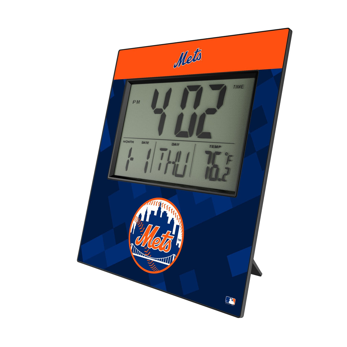 New York Mets Color Block Wall Clock 1