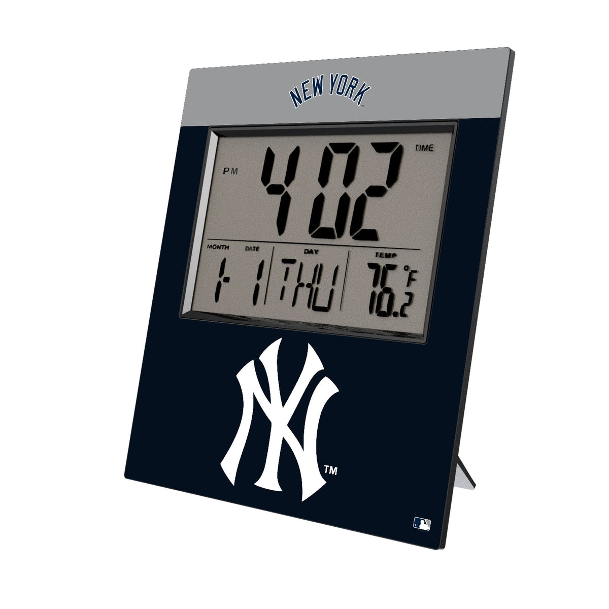 New York Yankees Color Block Wall Clock 1