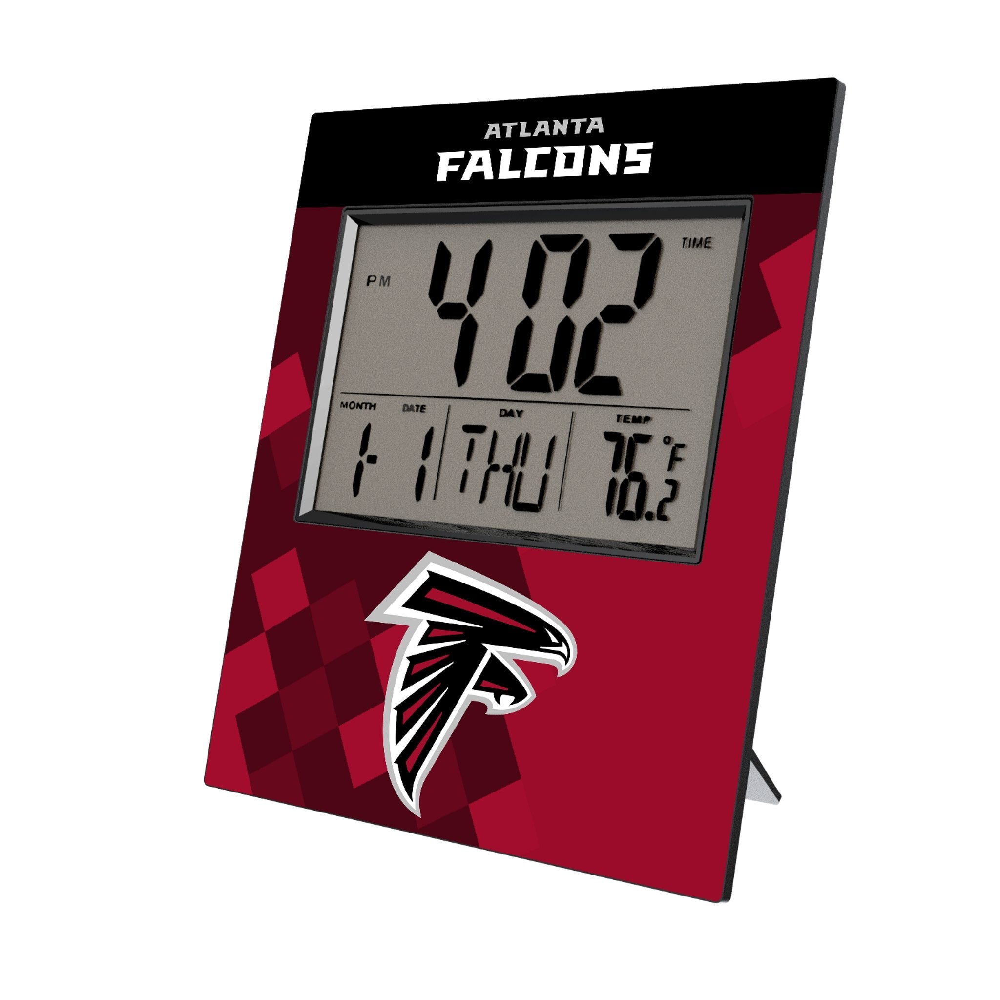 Atlanta Falcons Color Block Wall Clock 1