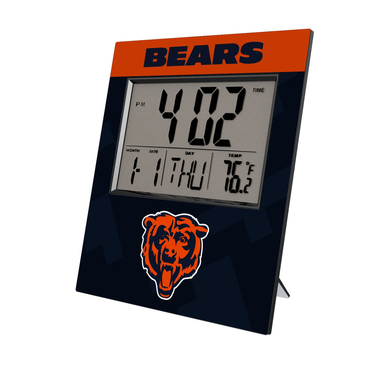 Chicago Bears Color Block Wall Clock 1
