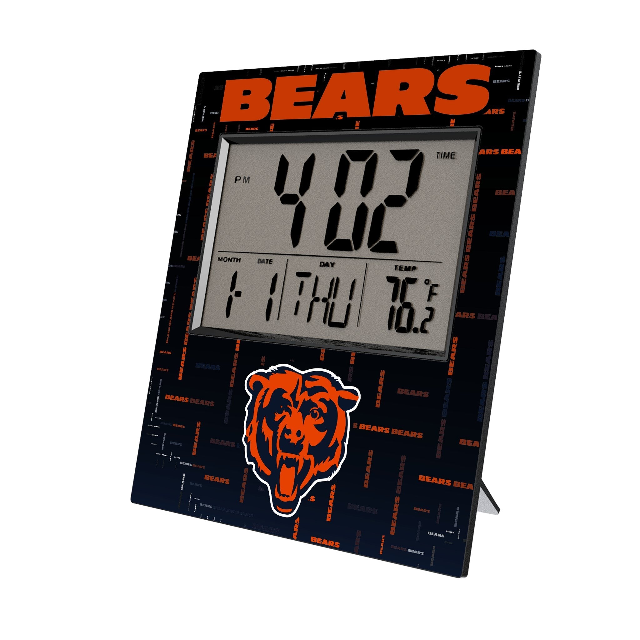 Chicago Bears Quadtile Wall Clock 1