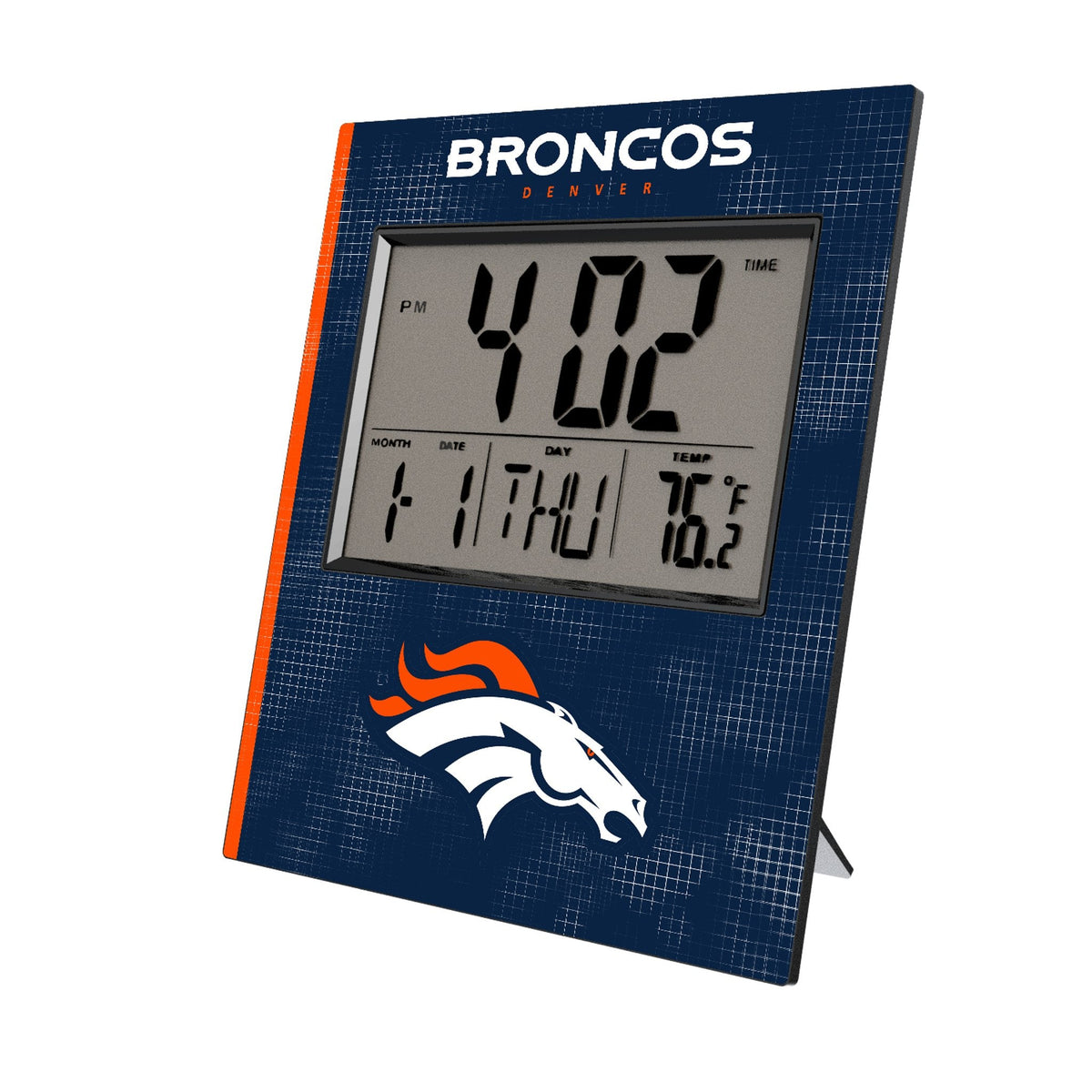 Denver Broncos Hatch Wall Clock 1
