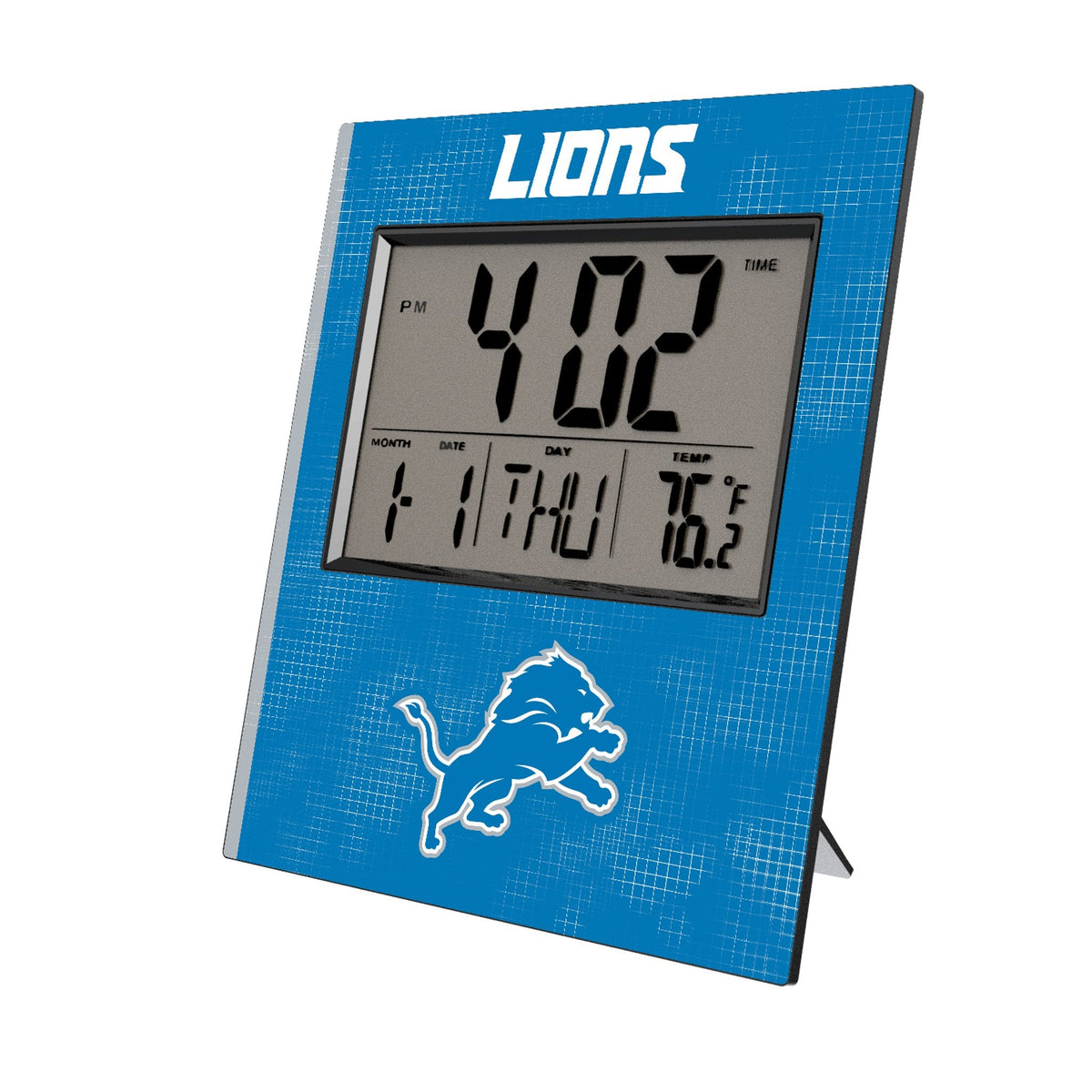 Detroit Lions Hatch Wall Clock 1