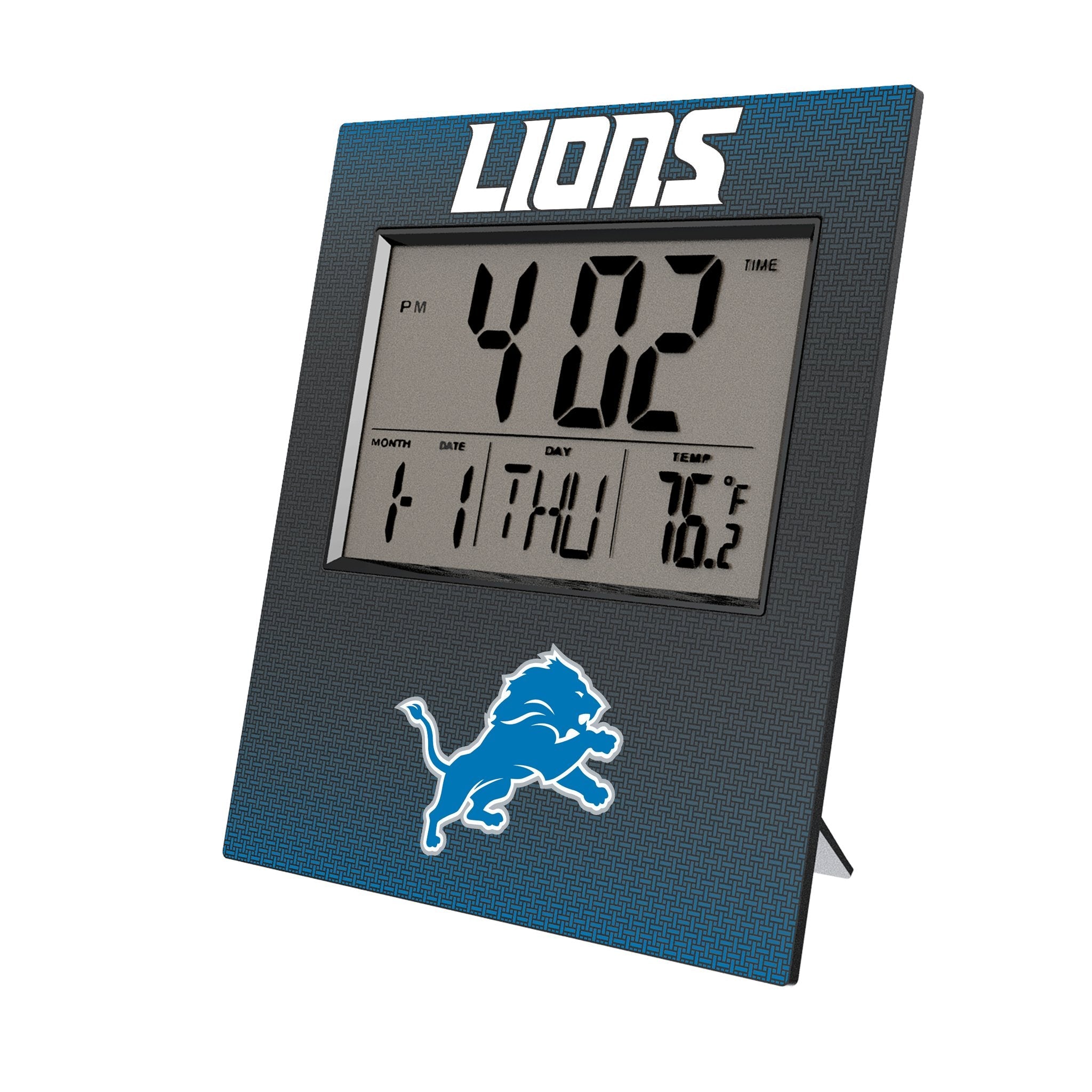 Detroit Lions Linen Wall Clock 1