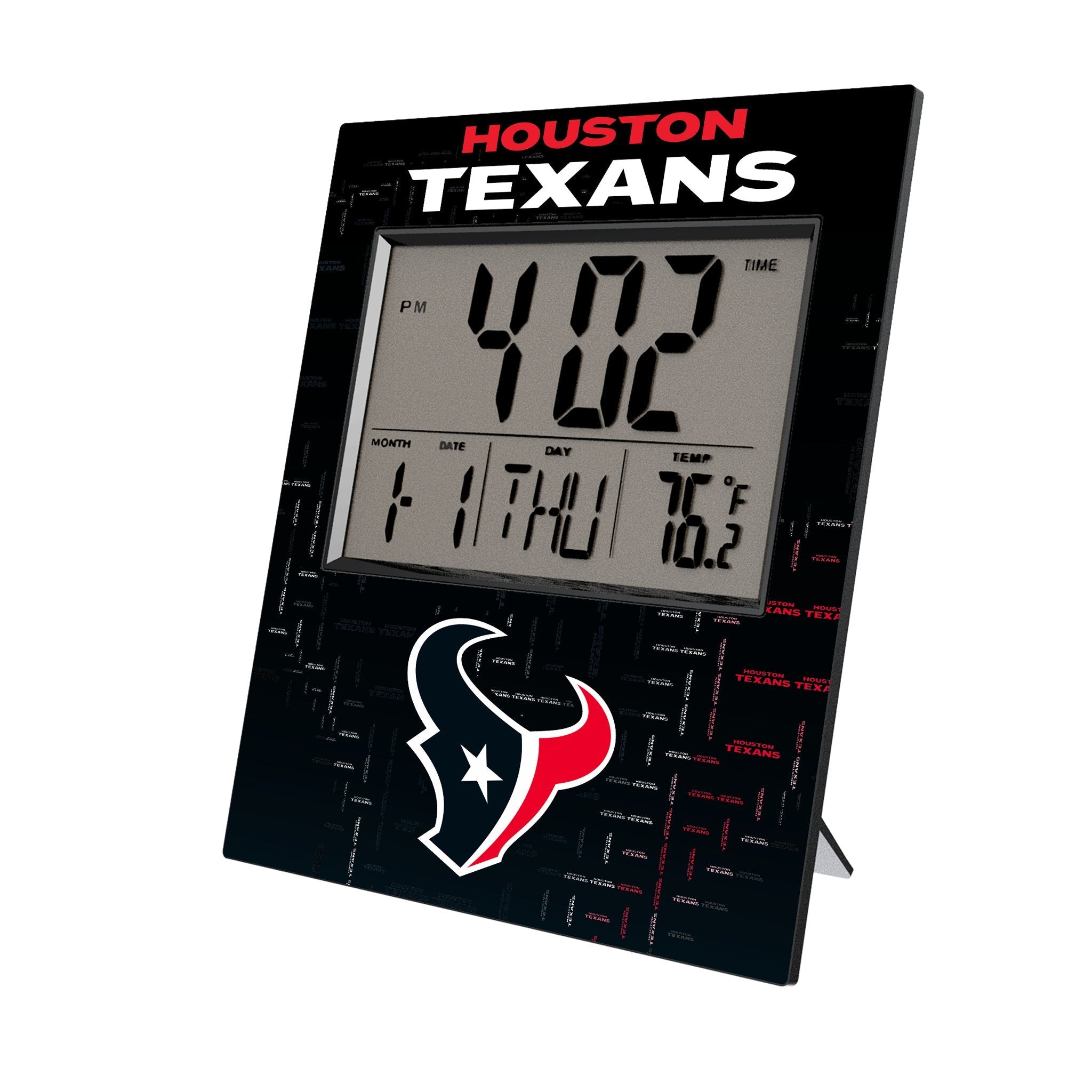 Houston Texans Quadtile Wall Clock 1
