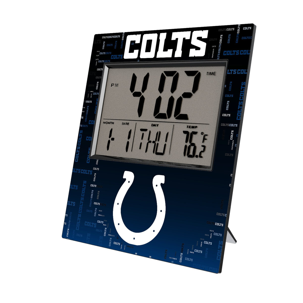 Indianapolis Colts Quadtile Wall Clock 1