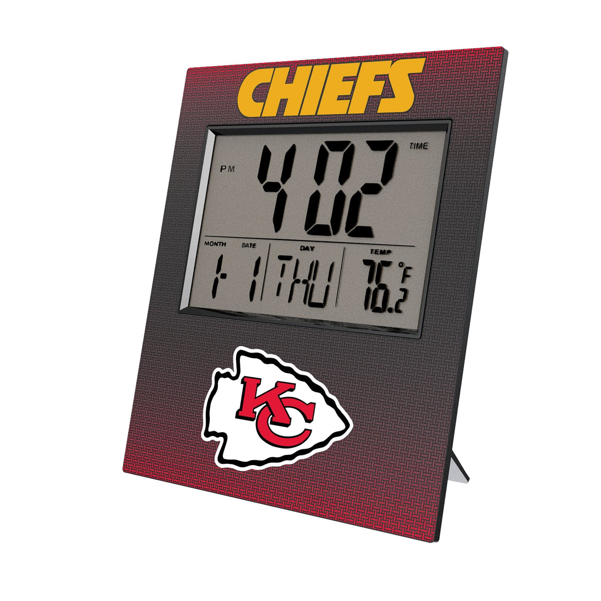 Kansas City Chiefs Linen Wall Clock 1