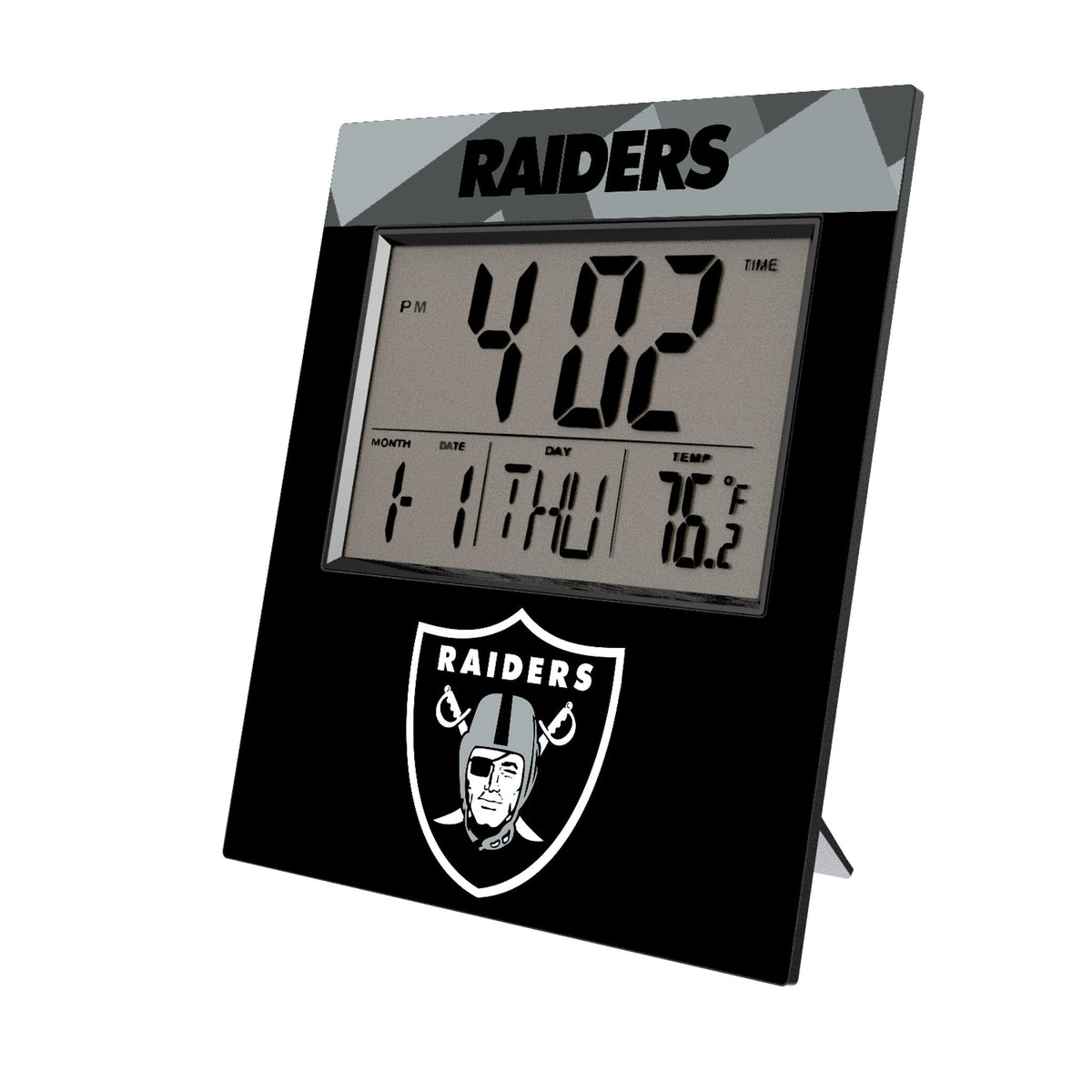 Las Vegas Raiders Color Block Wall Clock 1