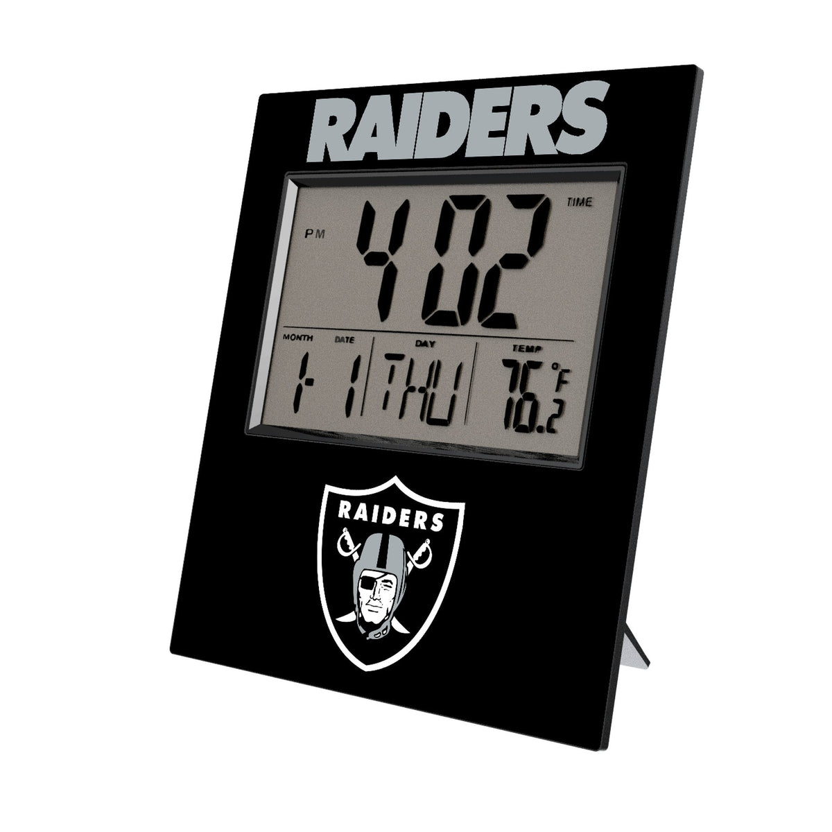 Las Vegas Raiders Quadtile Wall Clock 1