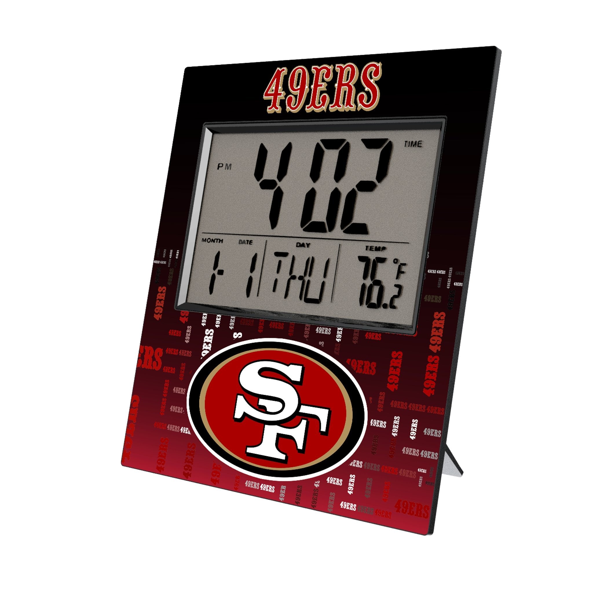 San Francisco 49ers Quadtile Wall Clock 1