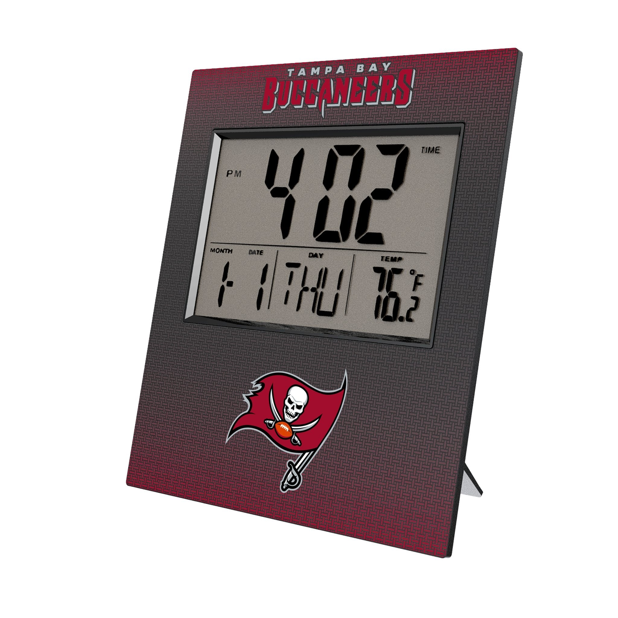 Tampa Bay Buccaneers Linen Wall Clock 1
