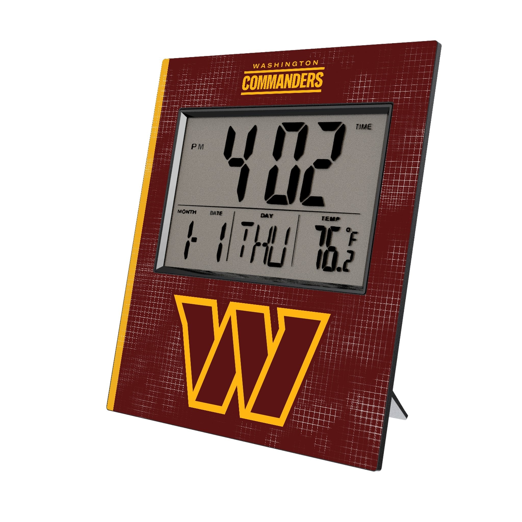 Washington Commanders Hatch Wall Clock 1