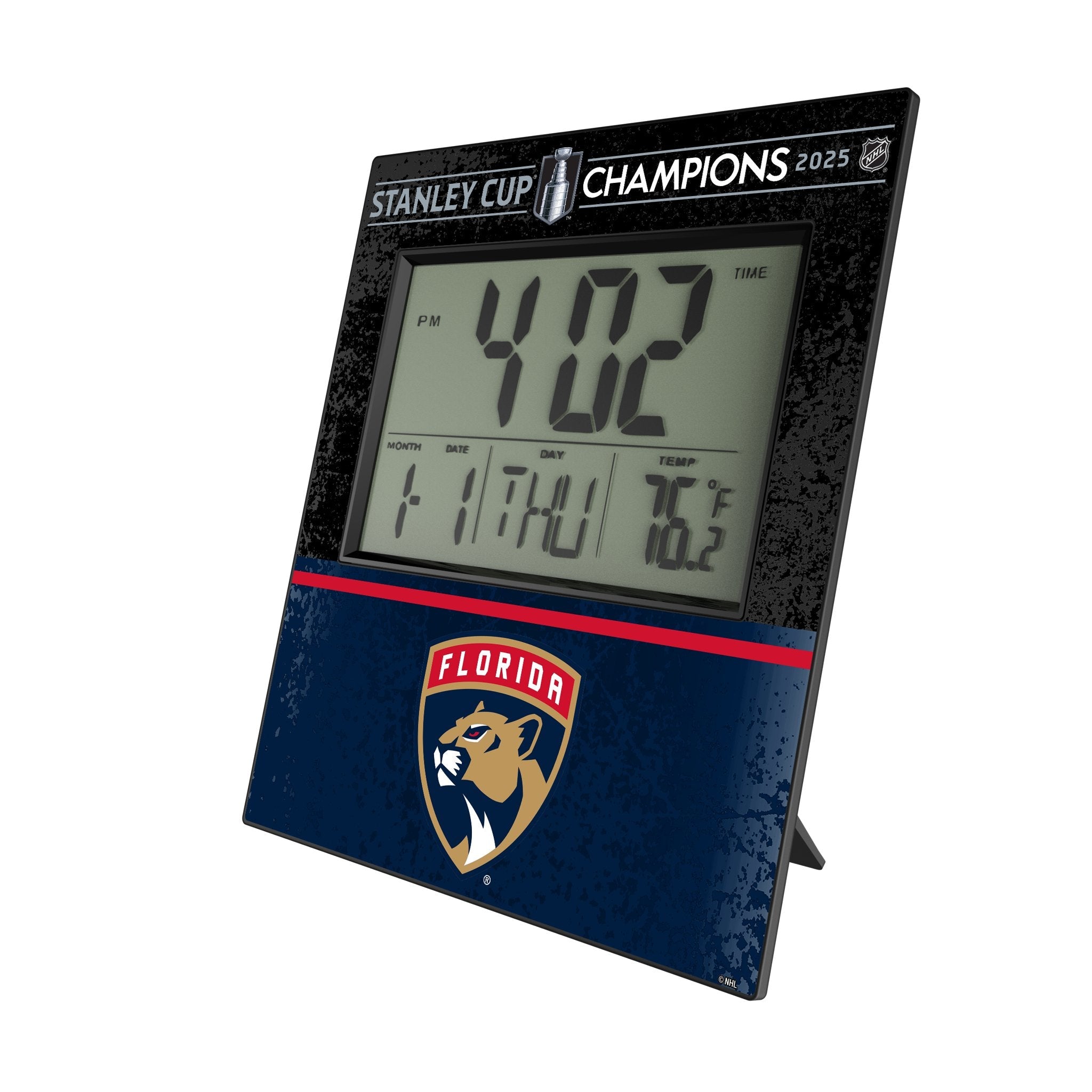Florida Panthers 2025 Stanley Cup Wall Clock
