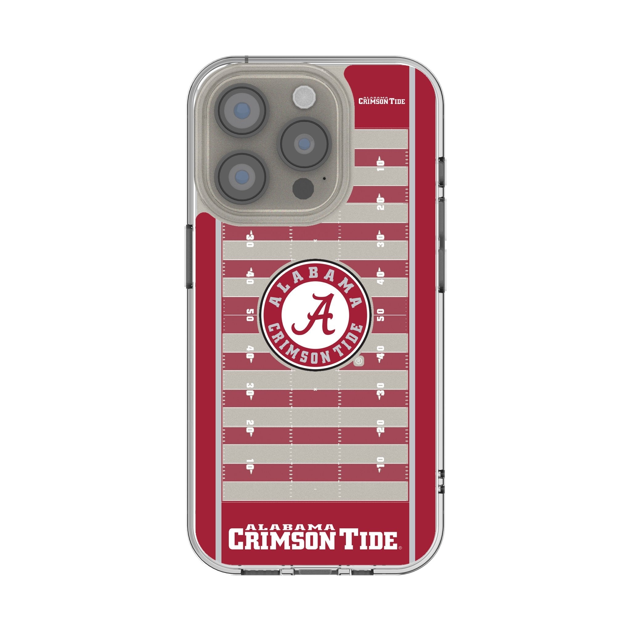 University of Alabama Crimson Tide Field Clear Phone Case for Apple iPhone