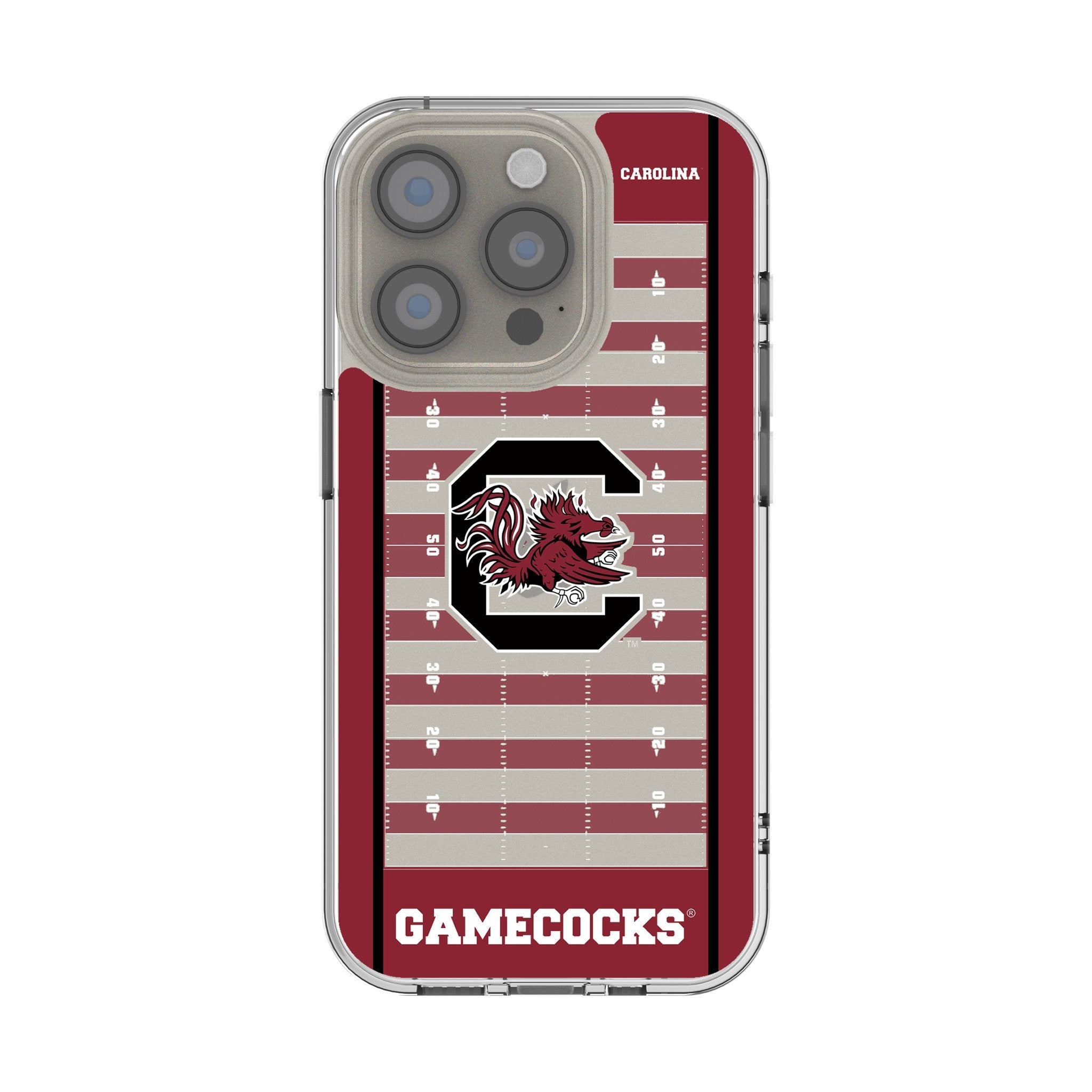 University of South Carolina Gamecocks Field Clear Phone Case for Apple iPhone 1