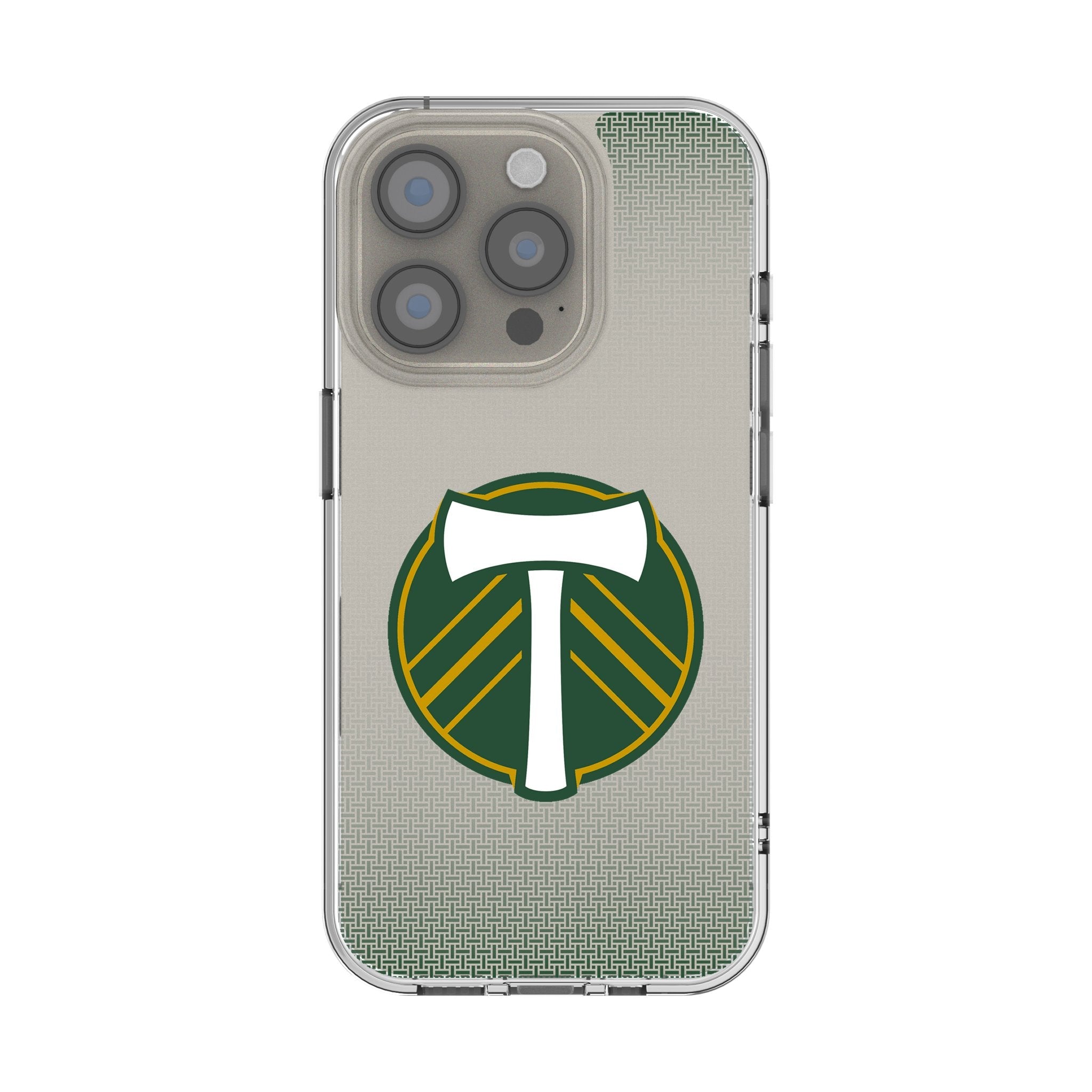 Portland Timbers Linen Clear Phone Case for Apple iPhone