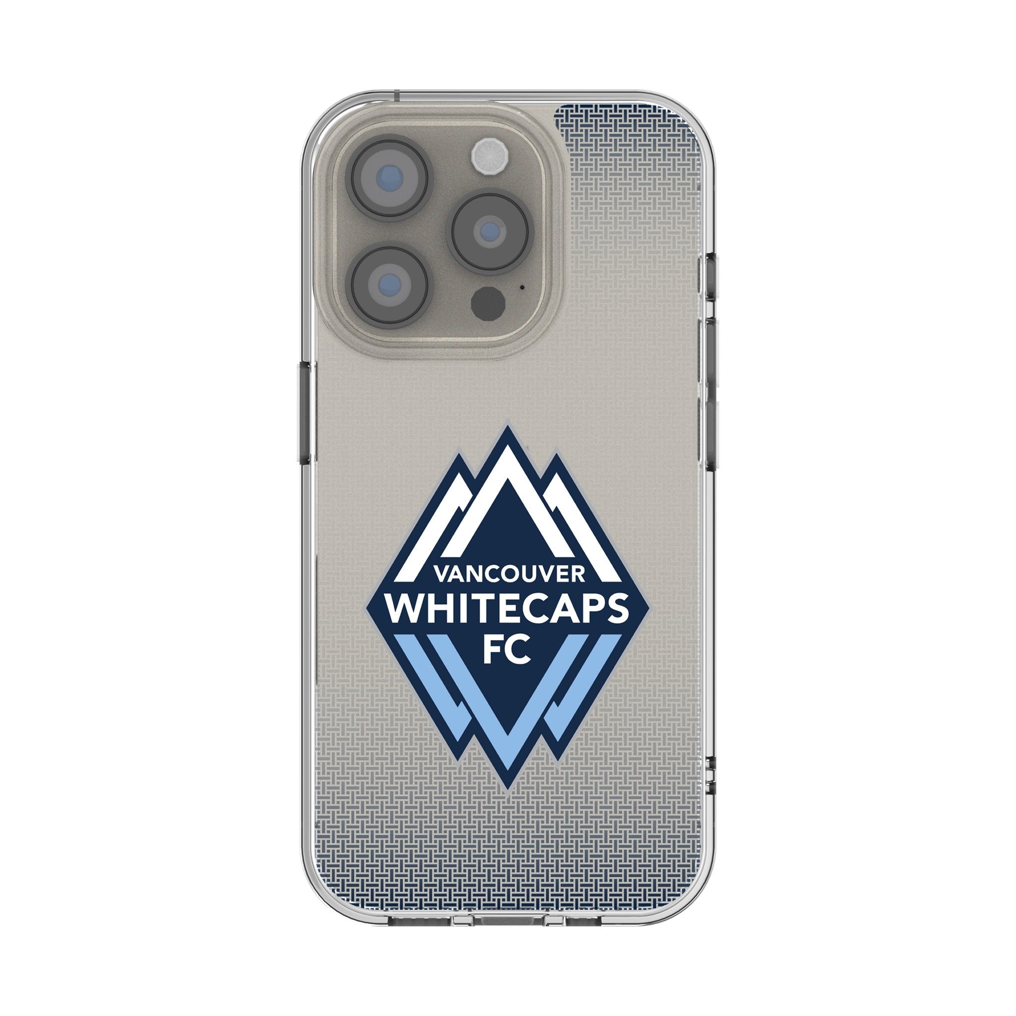 Vancouver Whitecaps Linen Clear Phone Case for Apple iPhone