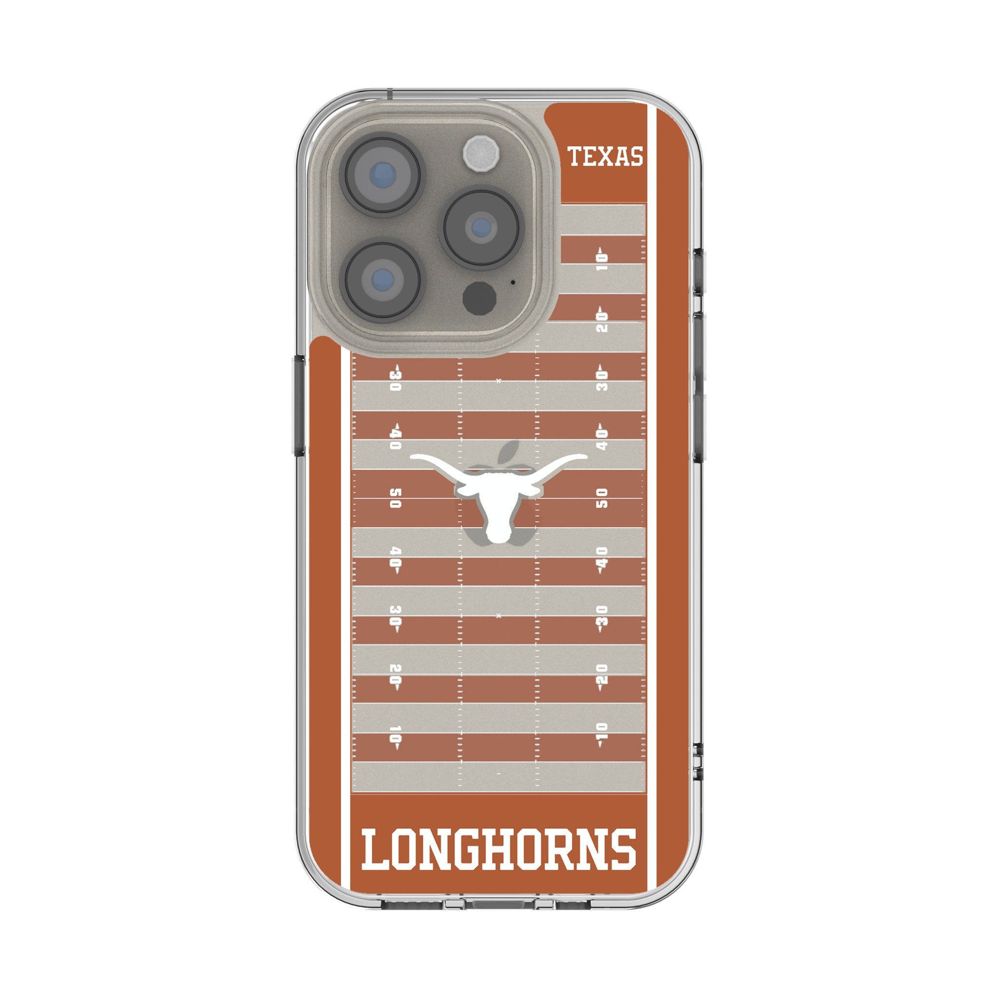 University of Texas Longhorns Field Clear Phone Case for Apple iPhone 1