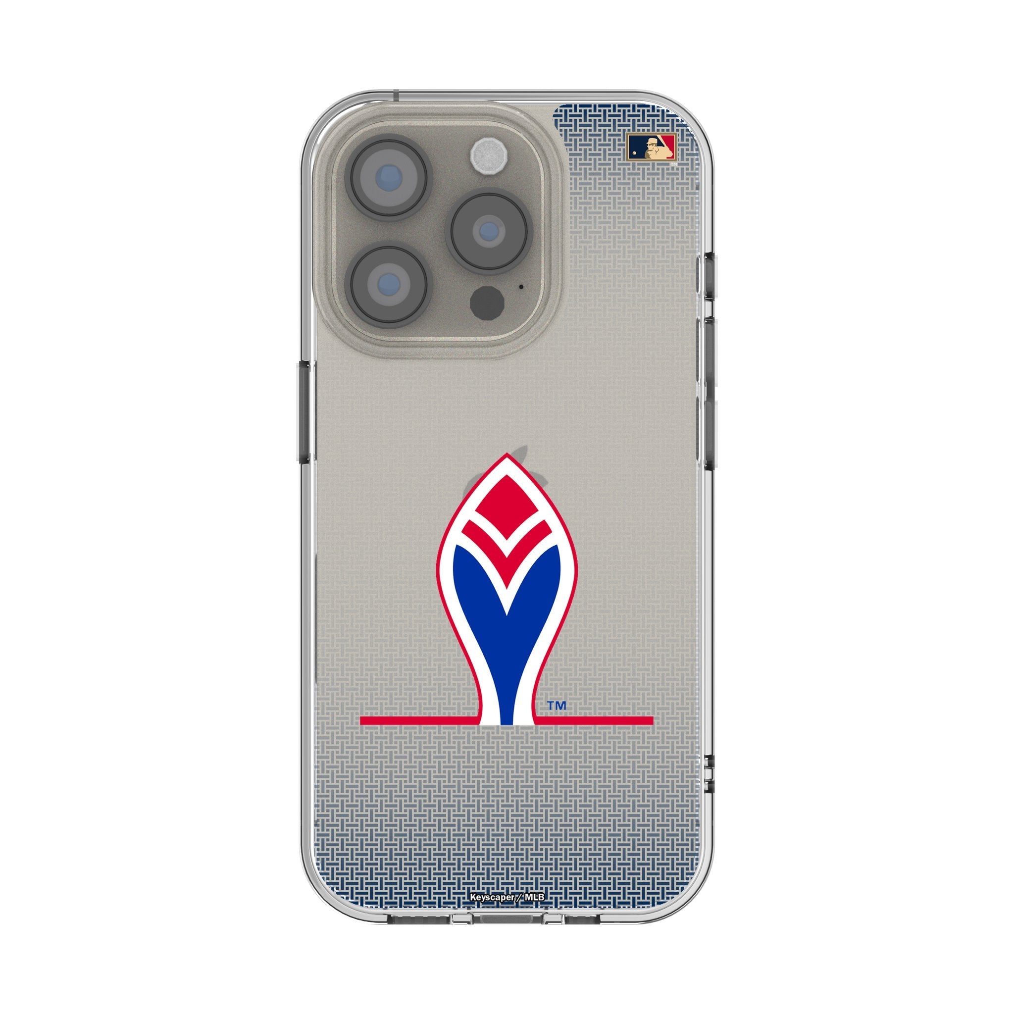 Atlanta Braves 1972-1975 - Cooperstown Collection Linen Clear Phone Case for Apple iPhone 1