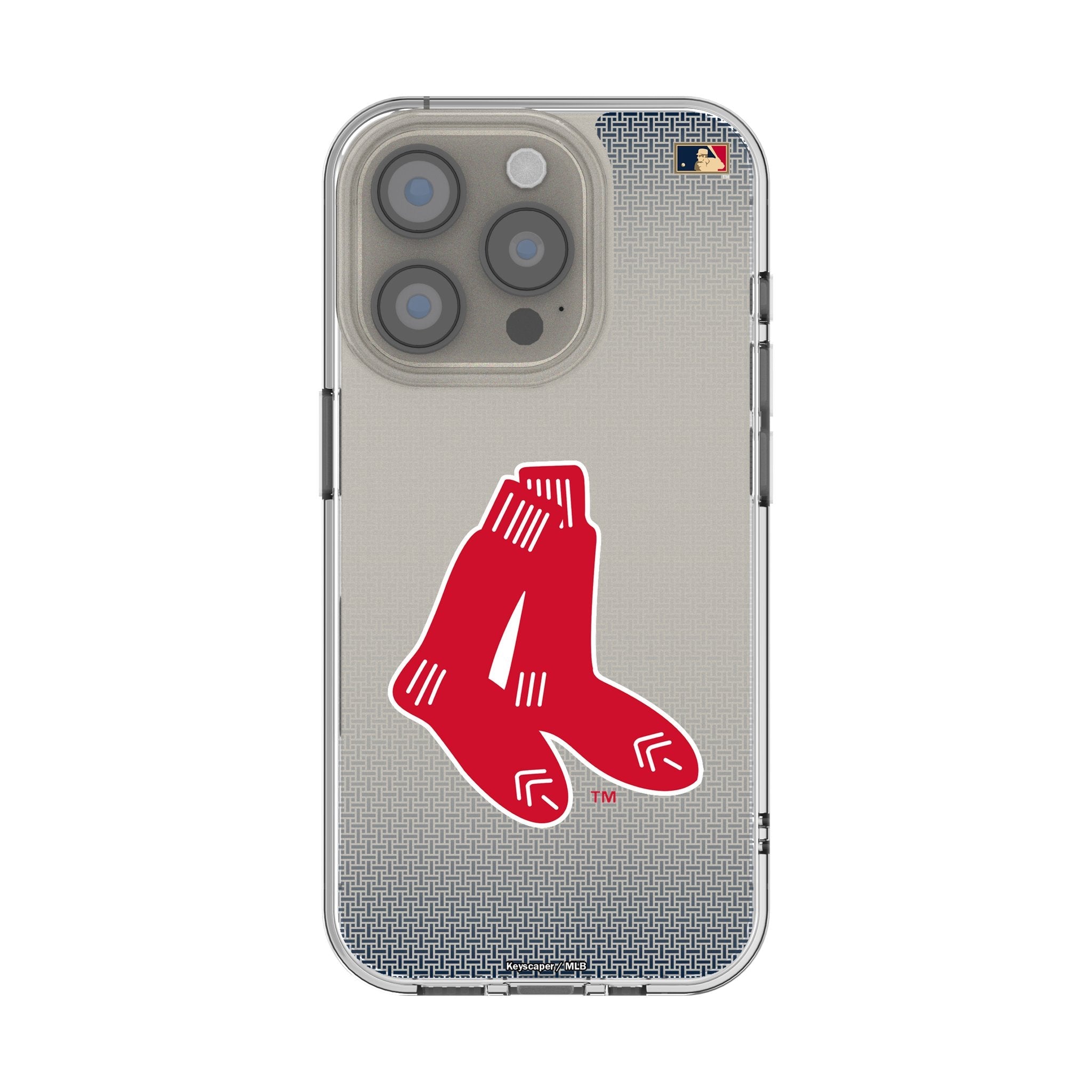 Boston Red Sox 1924-1960 - Cooperstown Collection Linen Clear Phone Case for Apple iPhone 1