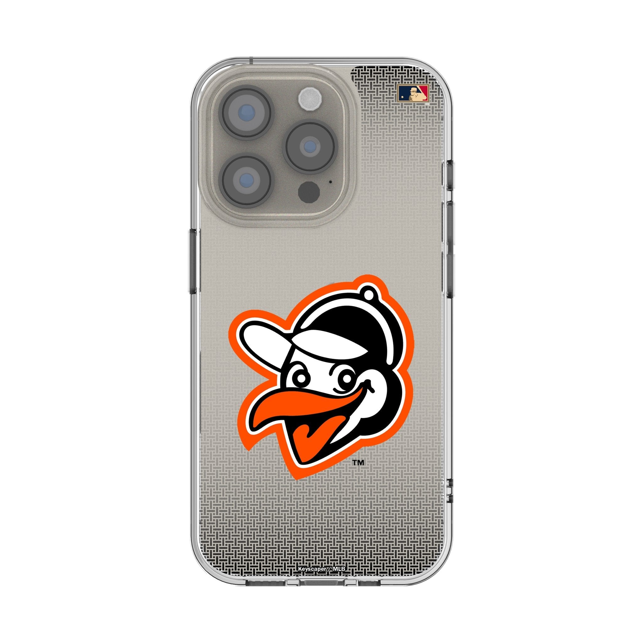 Baltimore Orioles 1955 - Cooperstown Collection Linen Clear Phone Case for Apple iPhone