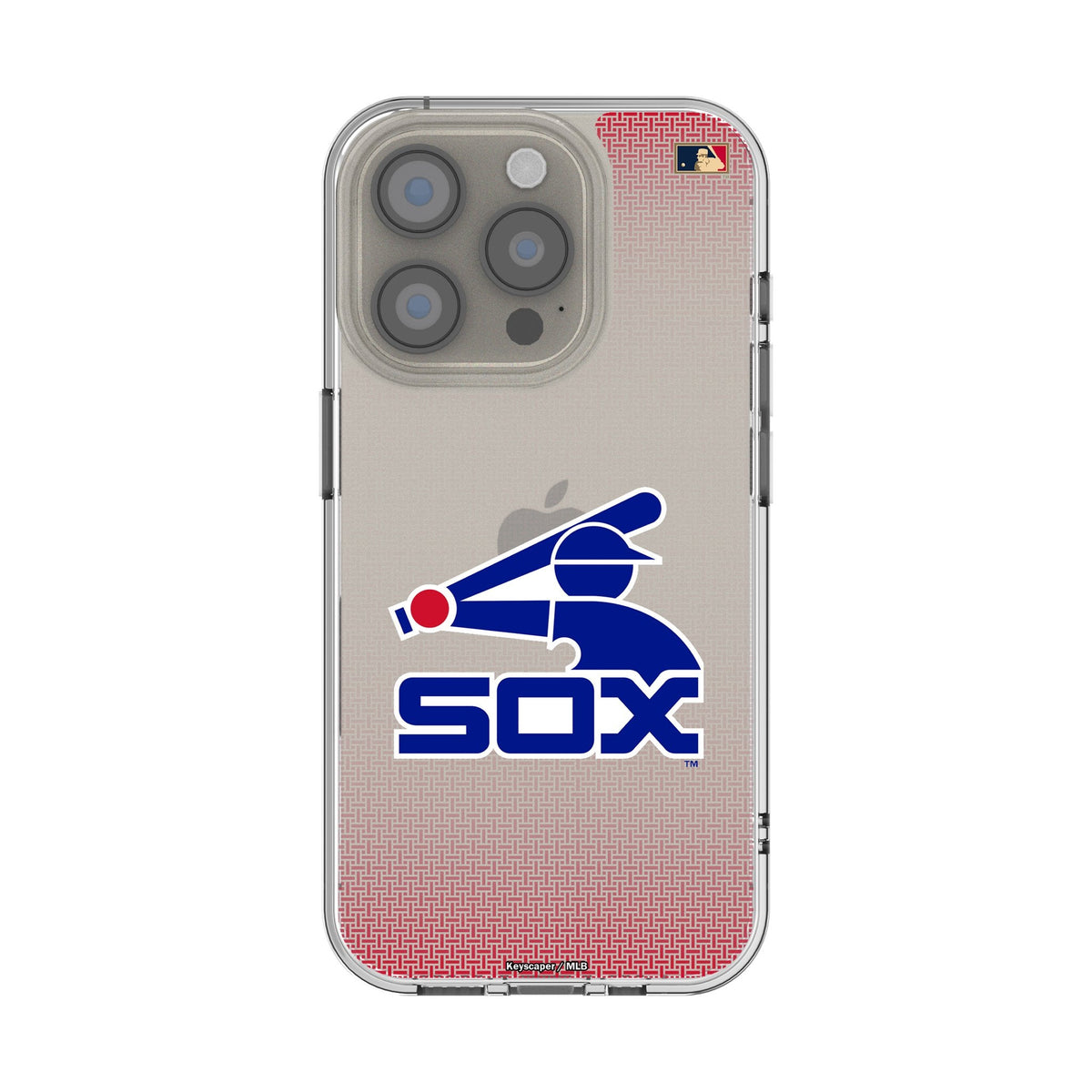 Chicago White Sox 1976-1981 - Cooperstown Collection Linen Clear Phone Case for Apple iPhone 1