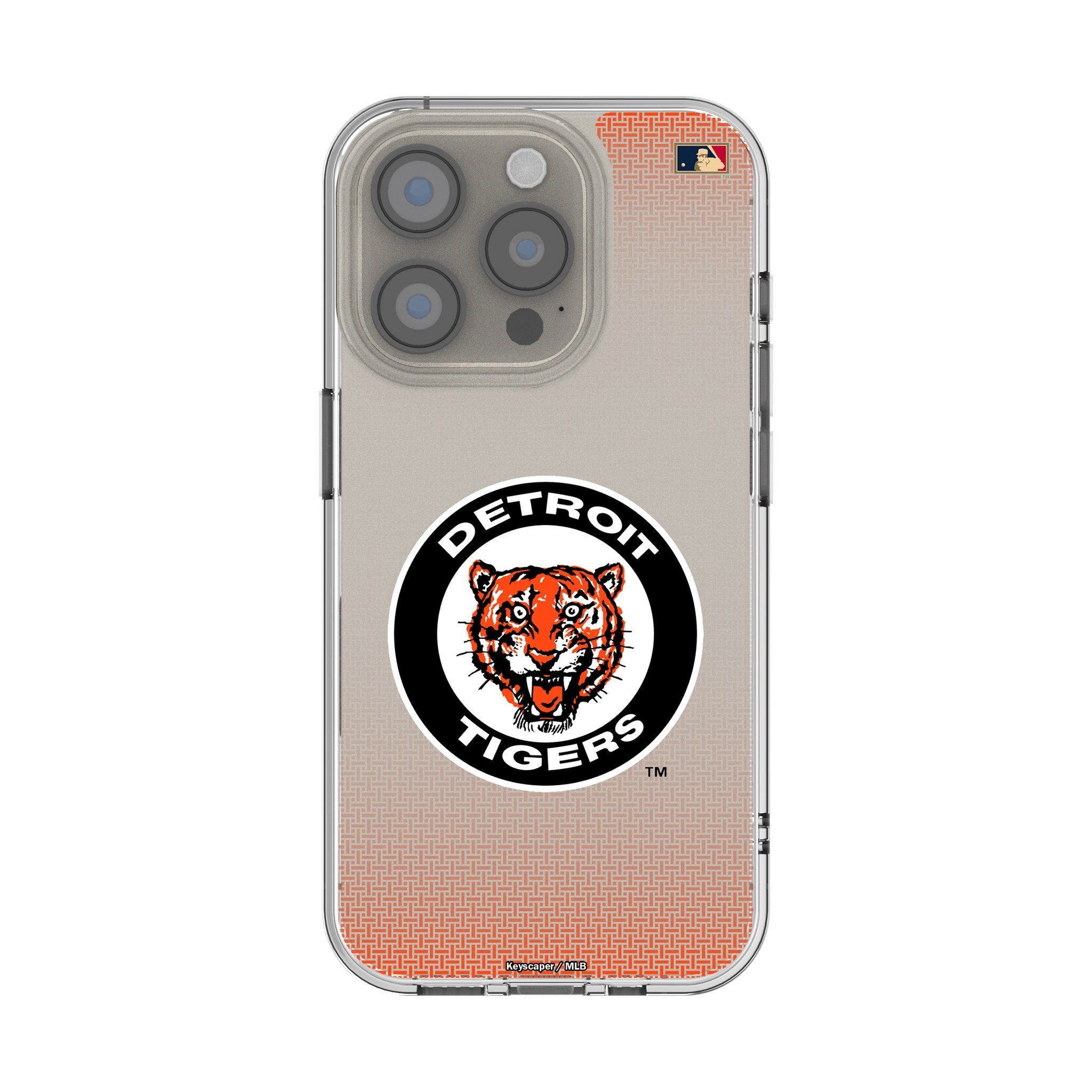 Detroit Tigers 1961-1963 - Cooperstown Collection Linen Clear Phone Case for Apple iPhone 1