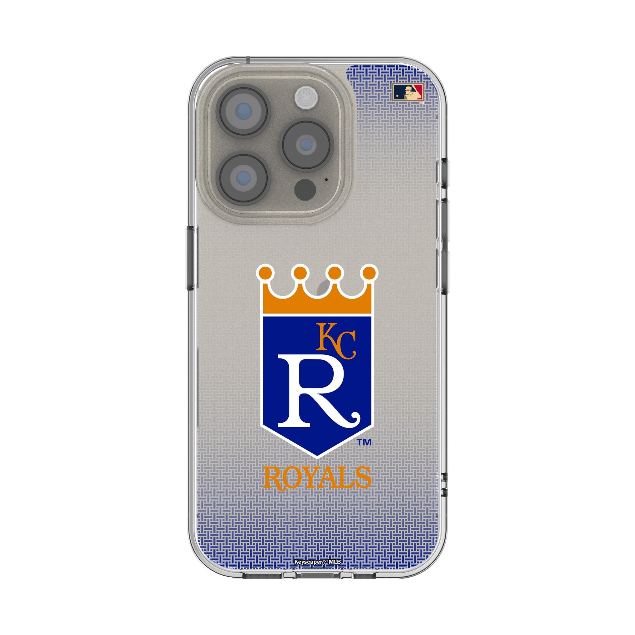 Kansas City Royals 1969-1978 - Cooperstown Collection Linen Clear Phone Case for Apple iPhone 1