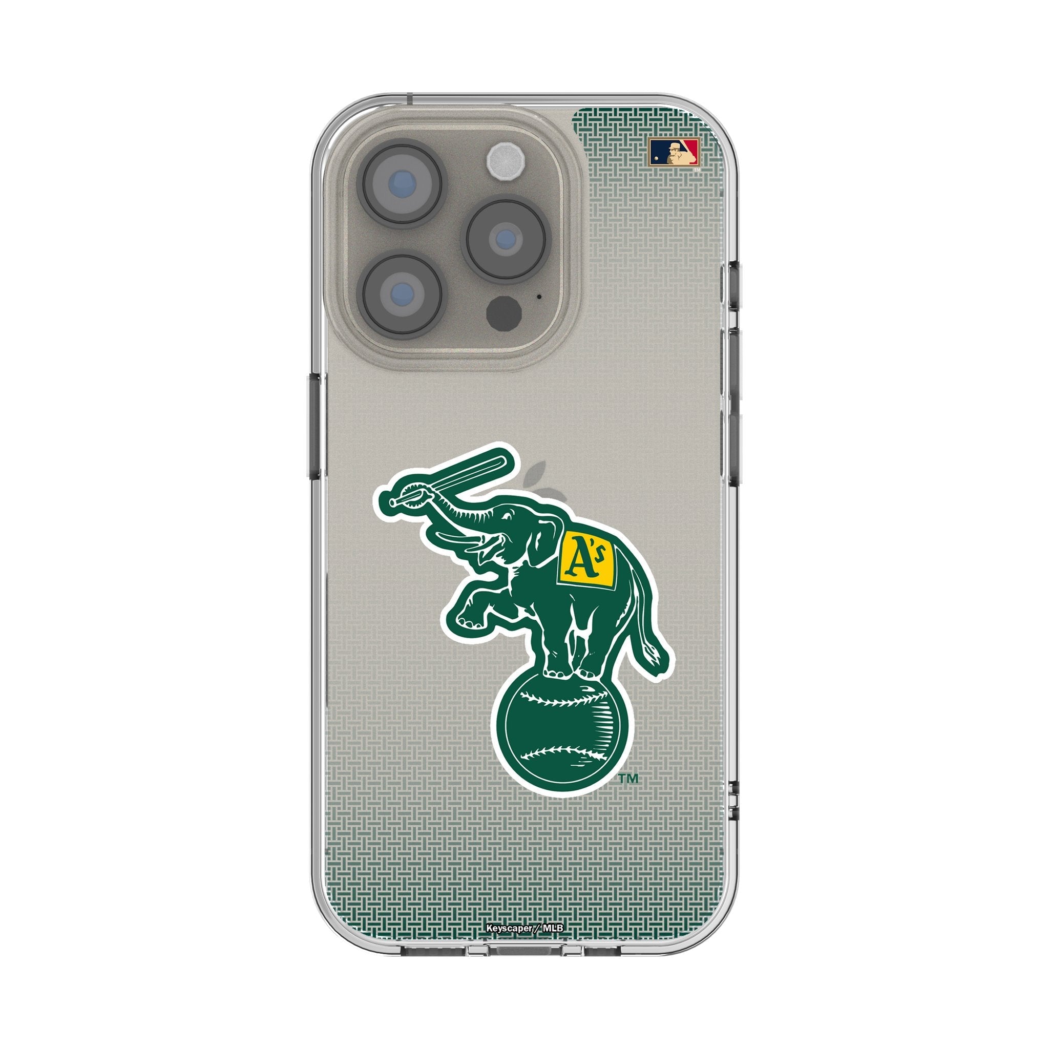 Oakland As Home 1988 - Cooperstown Collection Linen Clear Phone Case for Apple iPhone 1