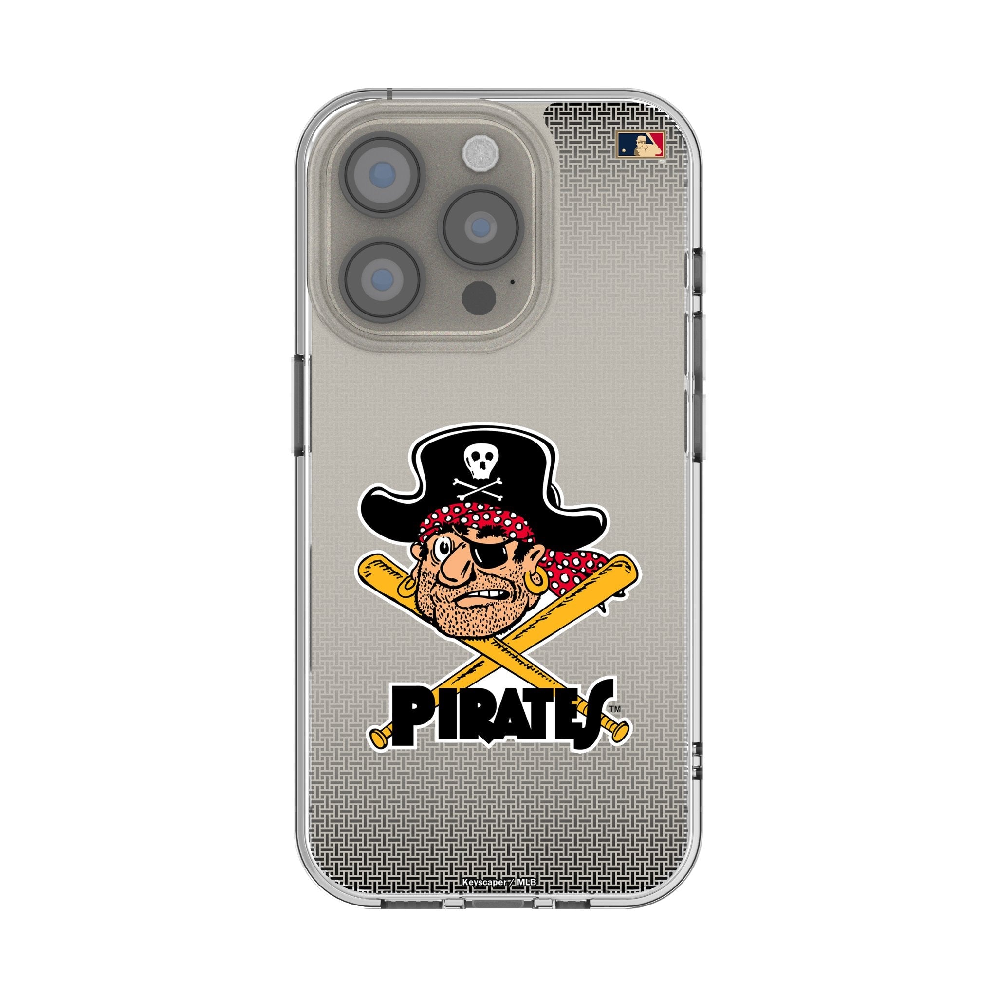 Pittsburgh Pirates 1958-1966 - Cooperstown Collection Linen Clear Phone Case for Apple iPhone 1