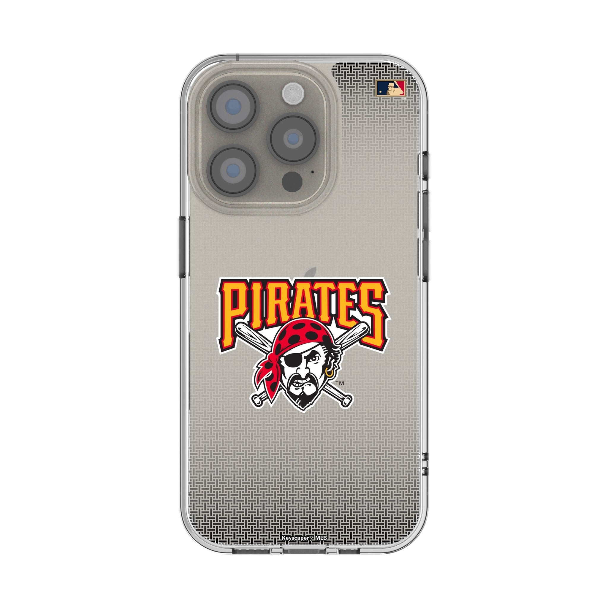 Pittsburgh Pirates 1997-2013 - Cooperstown Collection Linen Clear Phone Case for Apple iPhone 1