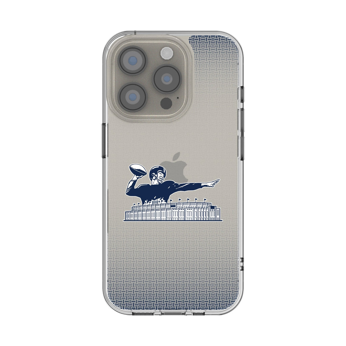 New York Giants 1960-1966 Historic Collection Linen Clear Phone Case for Apple iPhone 1