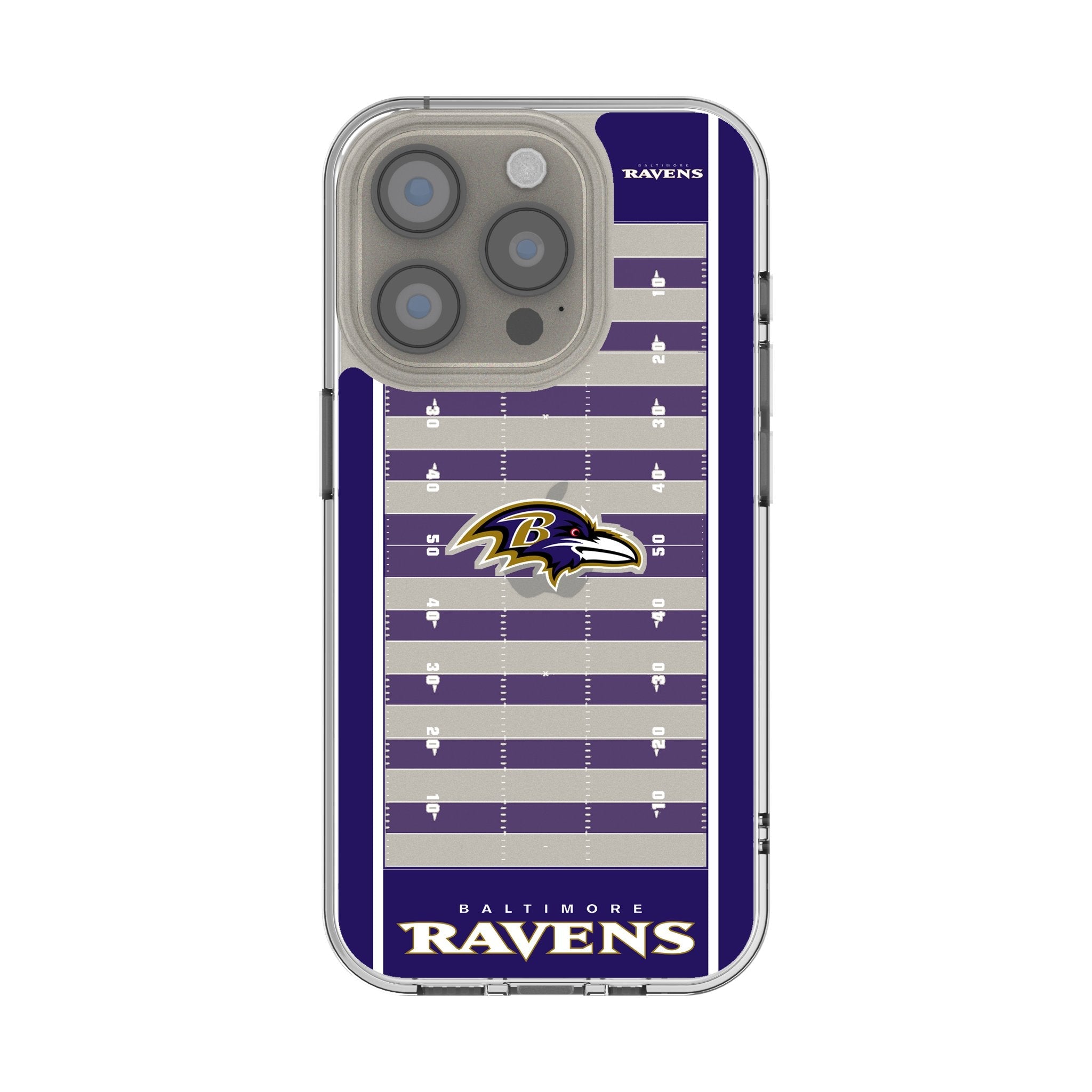 Baltimore Ravens Field Clear Phone Case for Apple iPhone 1