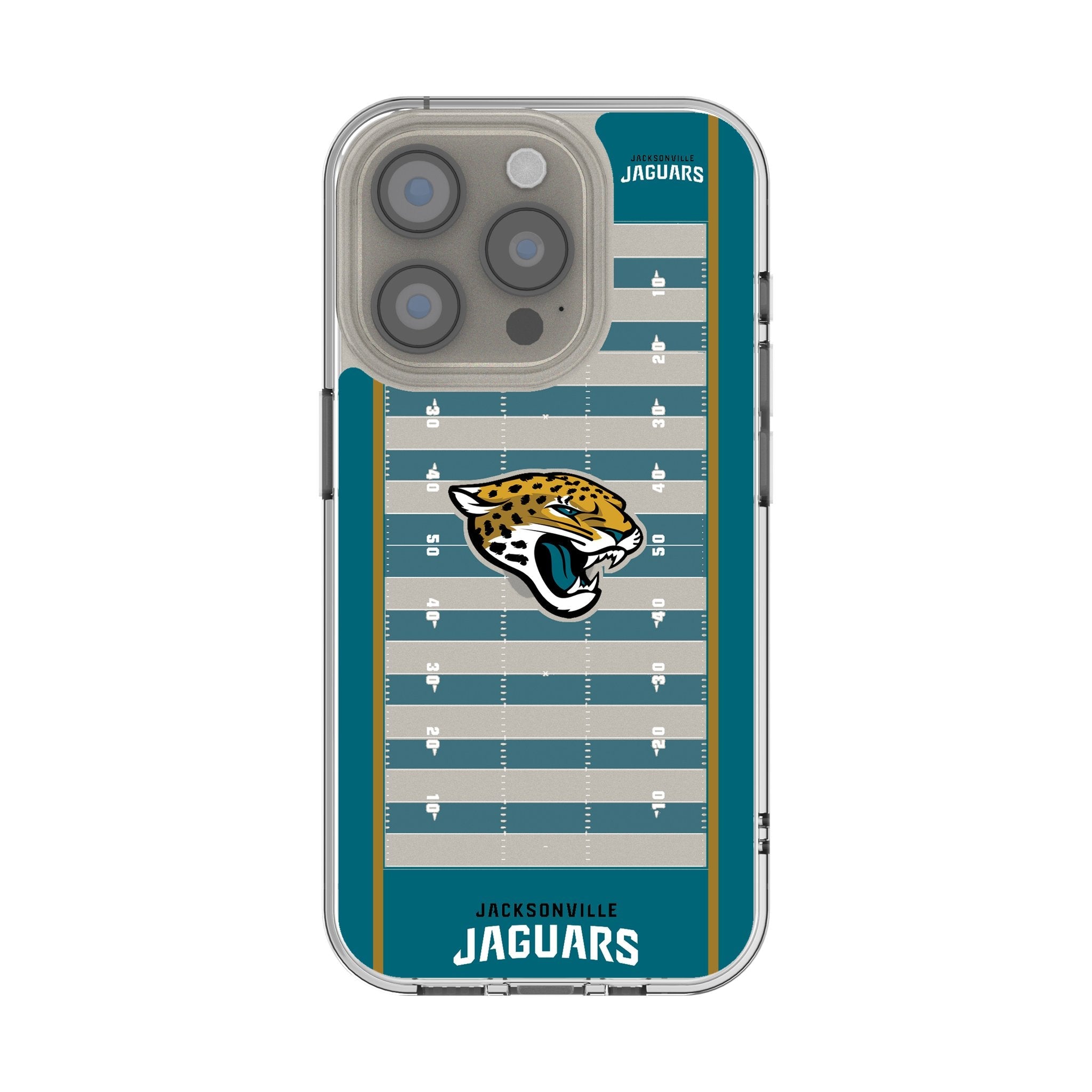 Jacksonville Jaguars Field Clear Phone Case for Apple iPhone 1