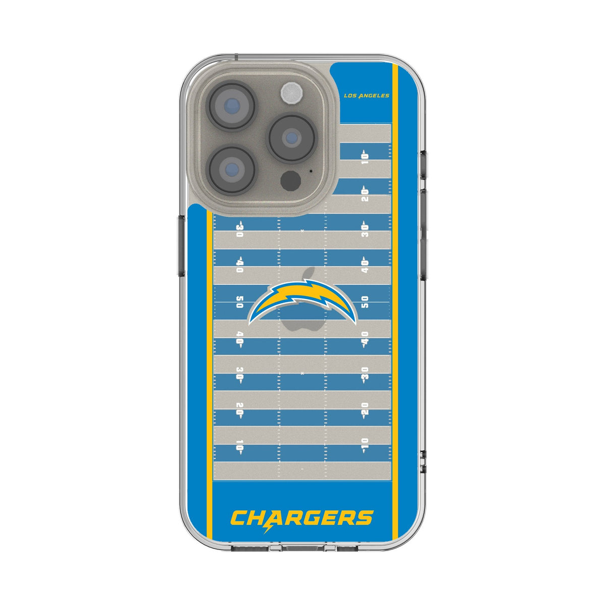 Los Angeles Chargers Field Clear Phone Case for Apple iPhone 1