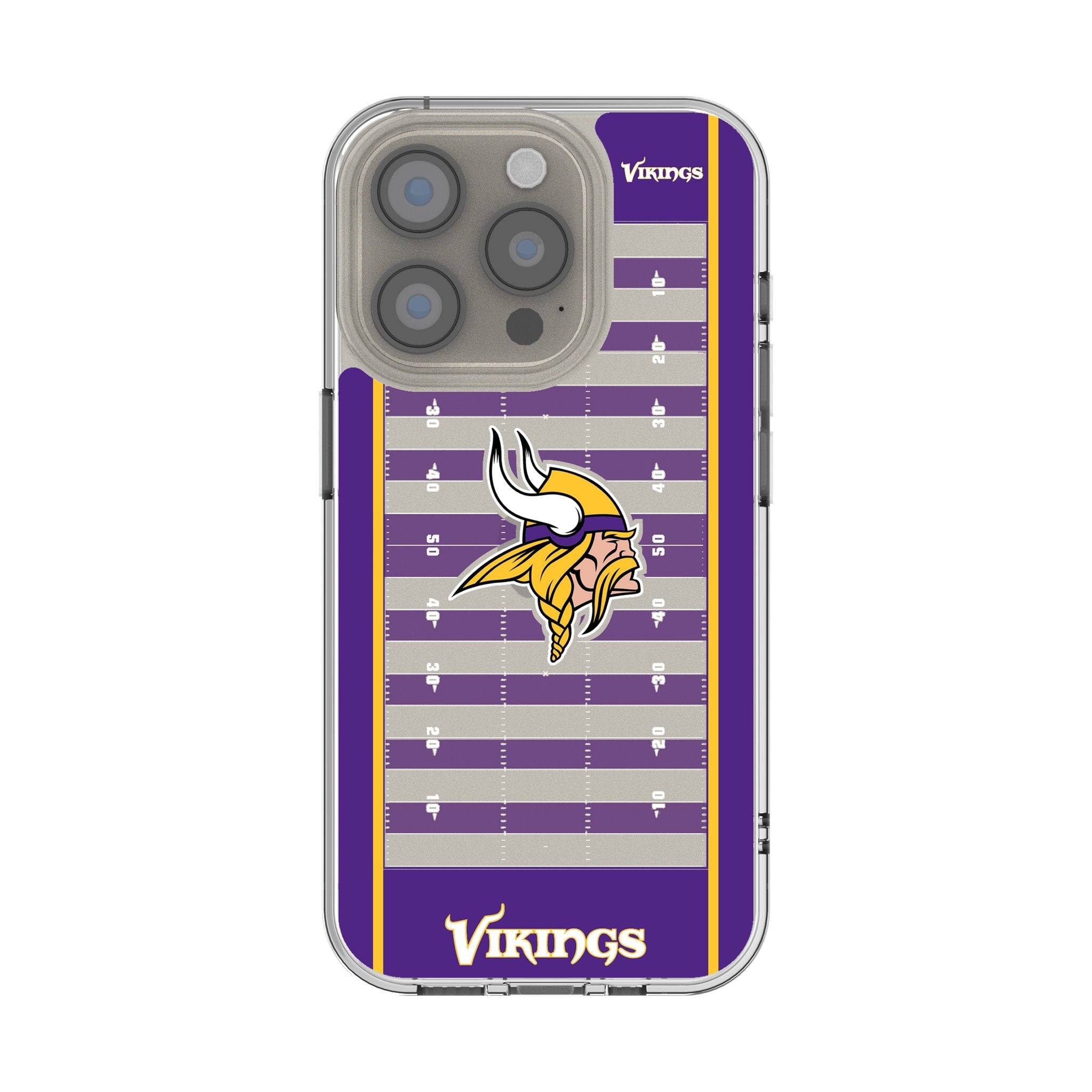 Minnesota Vikings Field Clear Phone Case for Apple iPhone 1