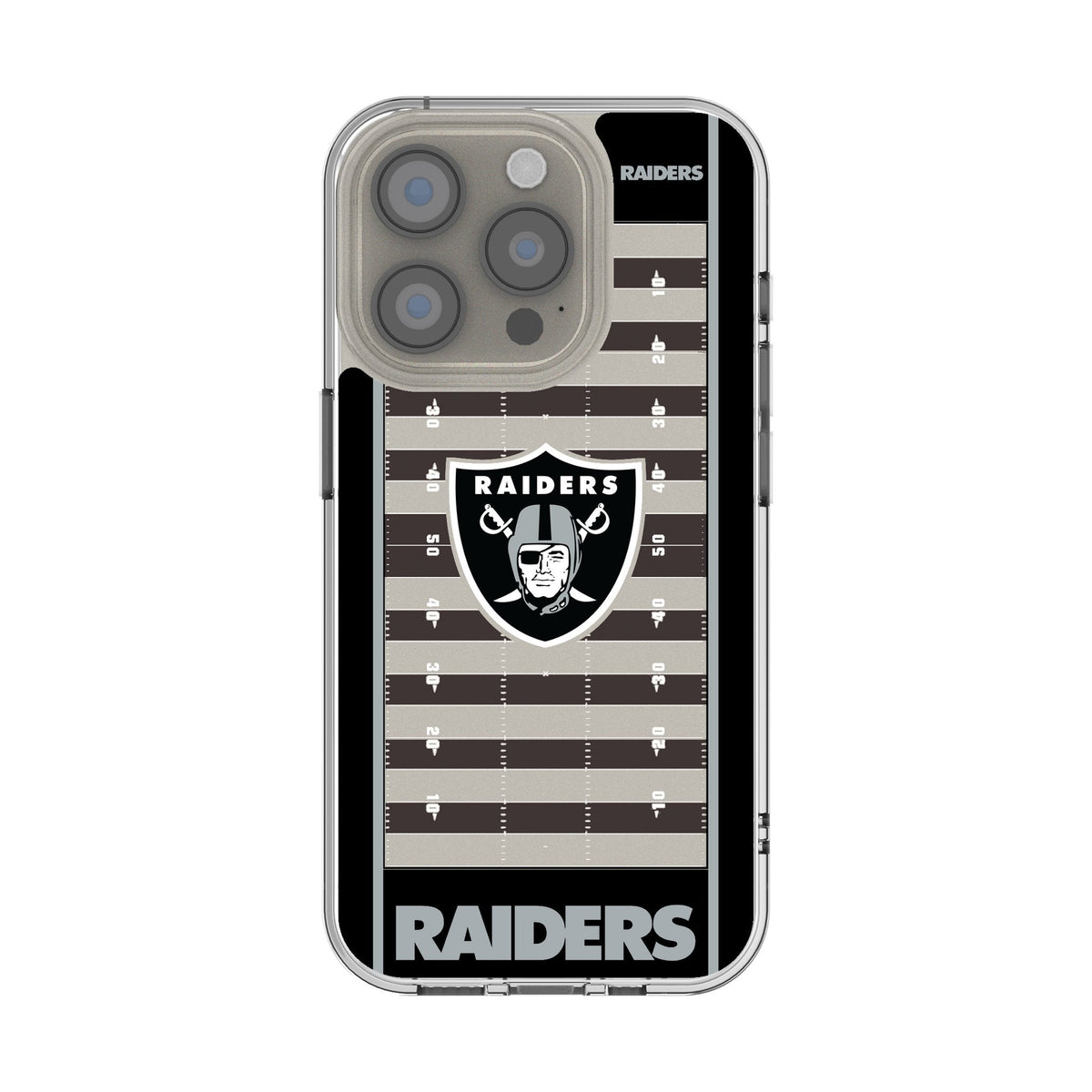 Las Vegas Raiders Field Clear Phone Case for Apple iPhone 1