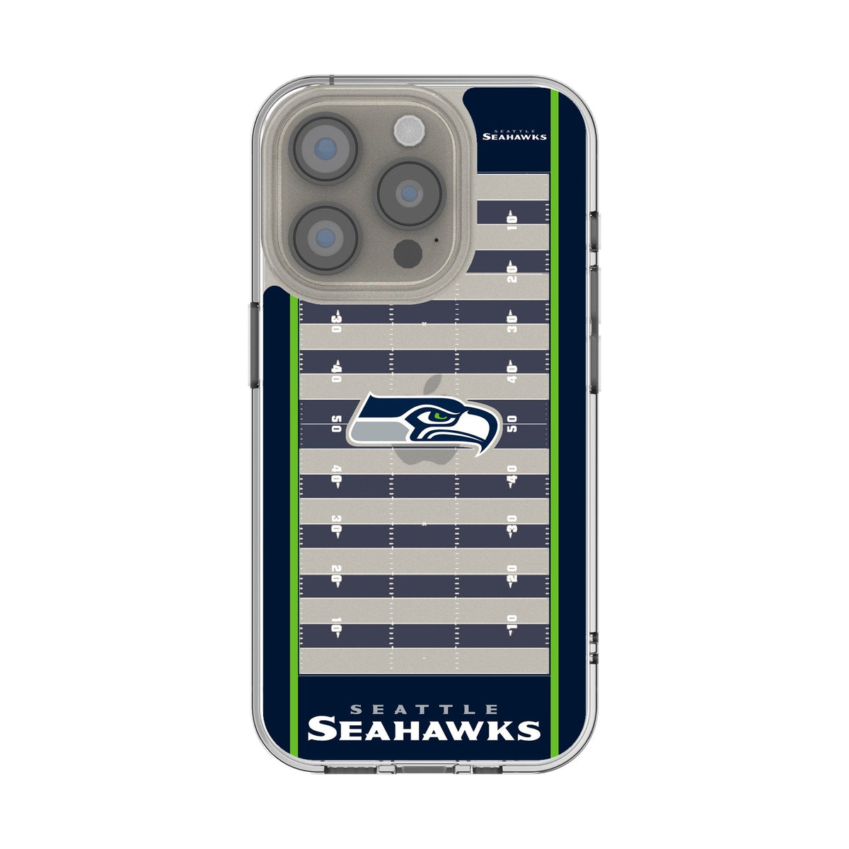 Seattle Seahawks Field Clear Phone Case for Apple iPhone